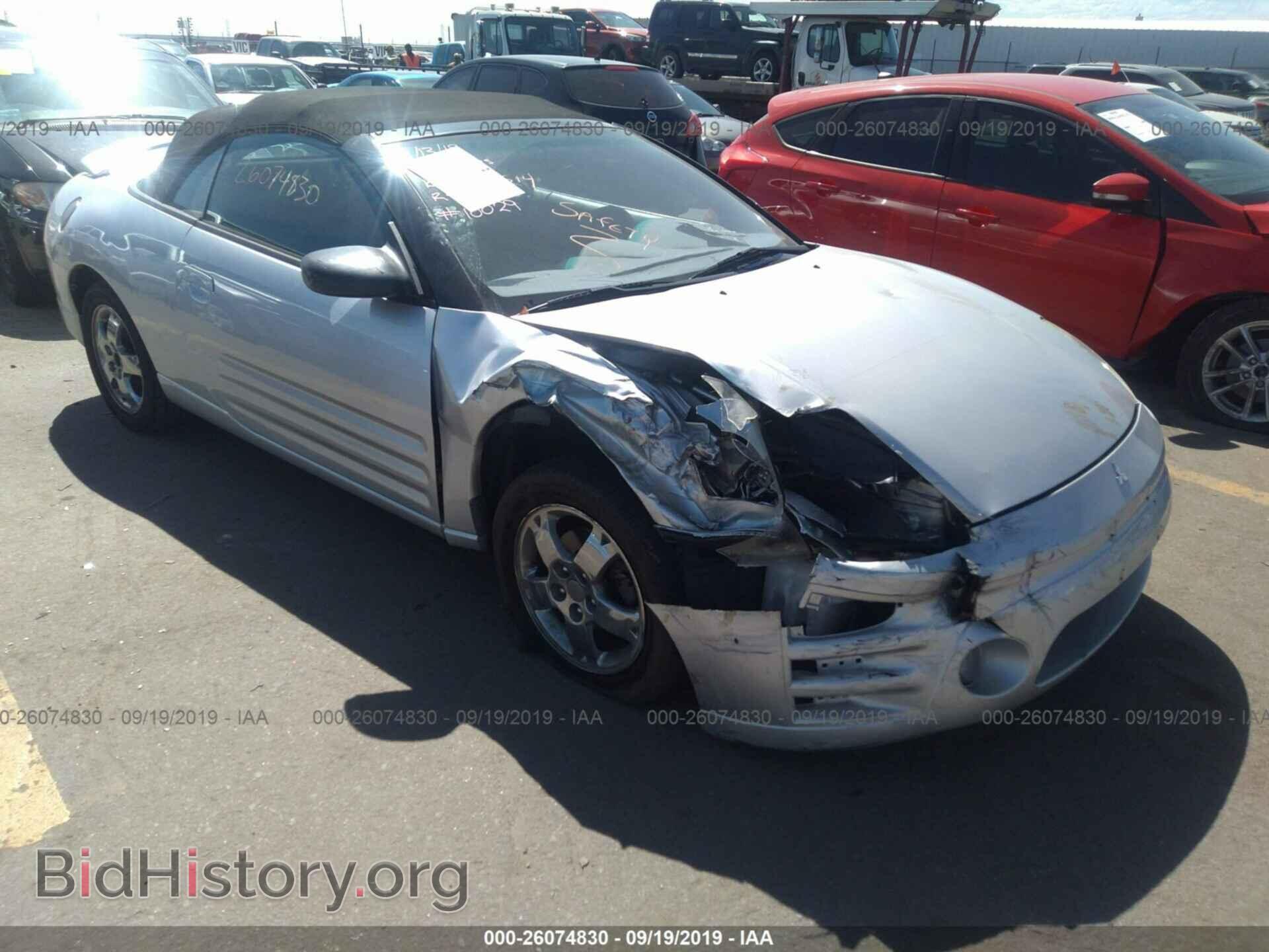 Photo 4A3AE45G33E028253 - MITSUBISHI ECLIPSE 2003
