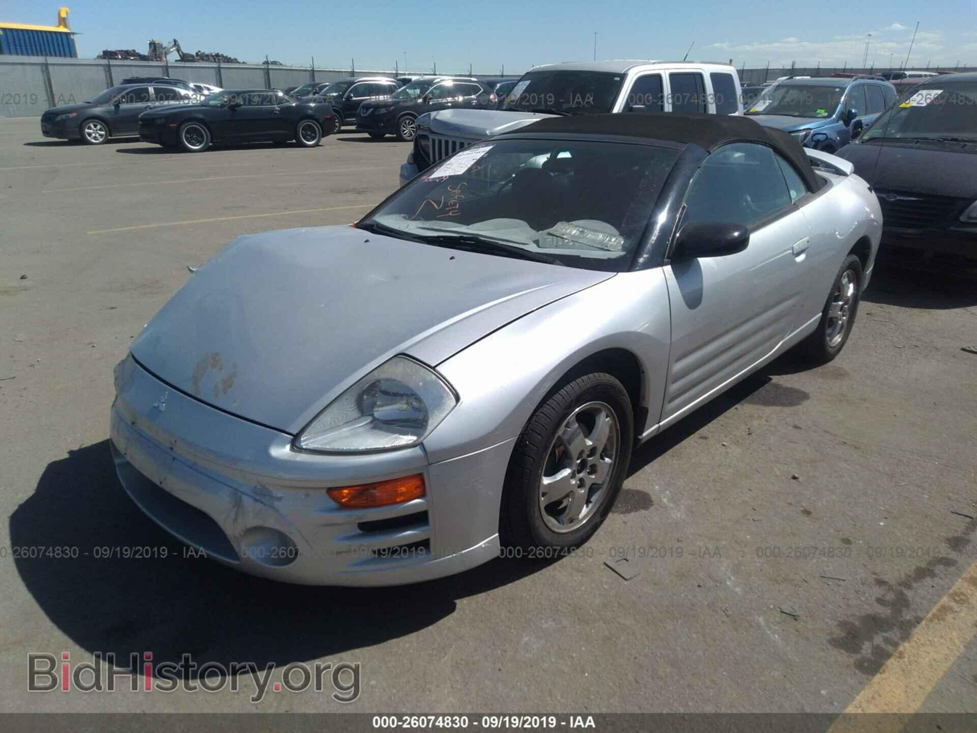 2003 MITSUBISHI ECLIPSE - VIN: 4A3AE45G33E028253 - Photo 2