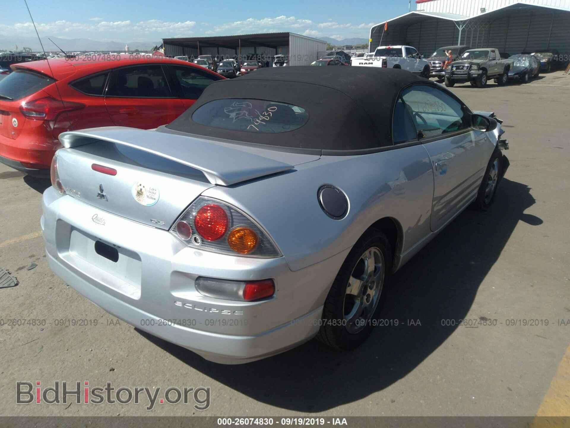 2003 MITSUBISHI ECLIPSE - VIN: 4A3AE45G33E028253 - Photo 4