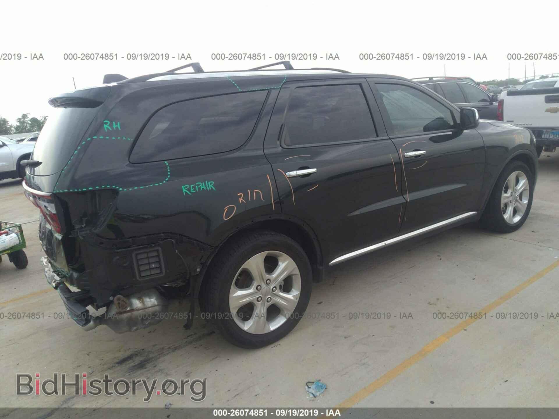 2014 DODGE DURANGO - VIN: 1C4RDHAG9EC537736 - Фото 4