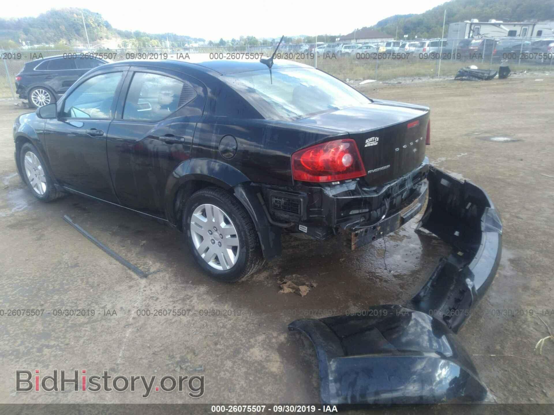 2012 DODGE AVENGER - VIN: 1C3CDZAB2CN170085 - Фото 3
