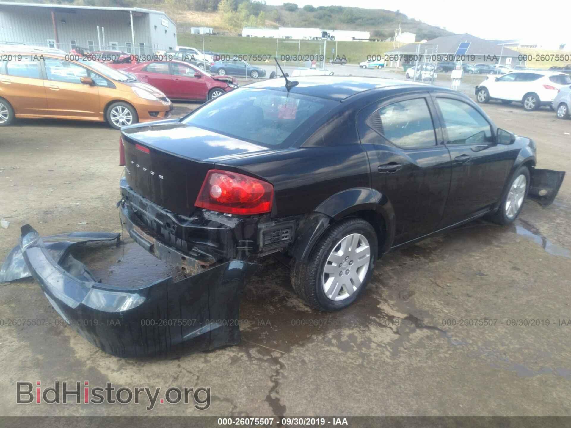 2012 DODGE AVENGER - VIN: 1C3CDZAB2CN170085 - Фото 4