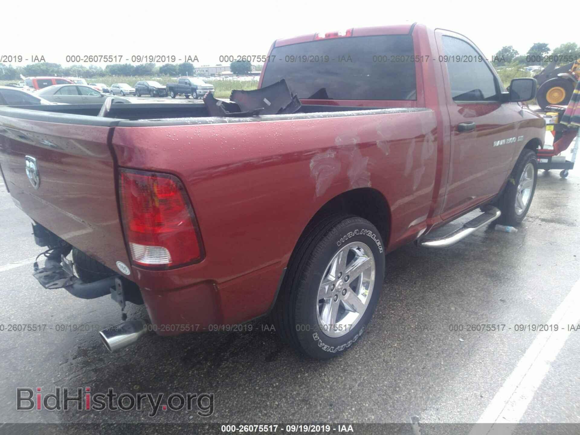 2012 DODGE RAM 1500 - VIN: 3C6JD6AT0CG280076 - Фото 4