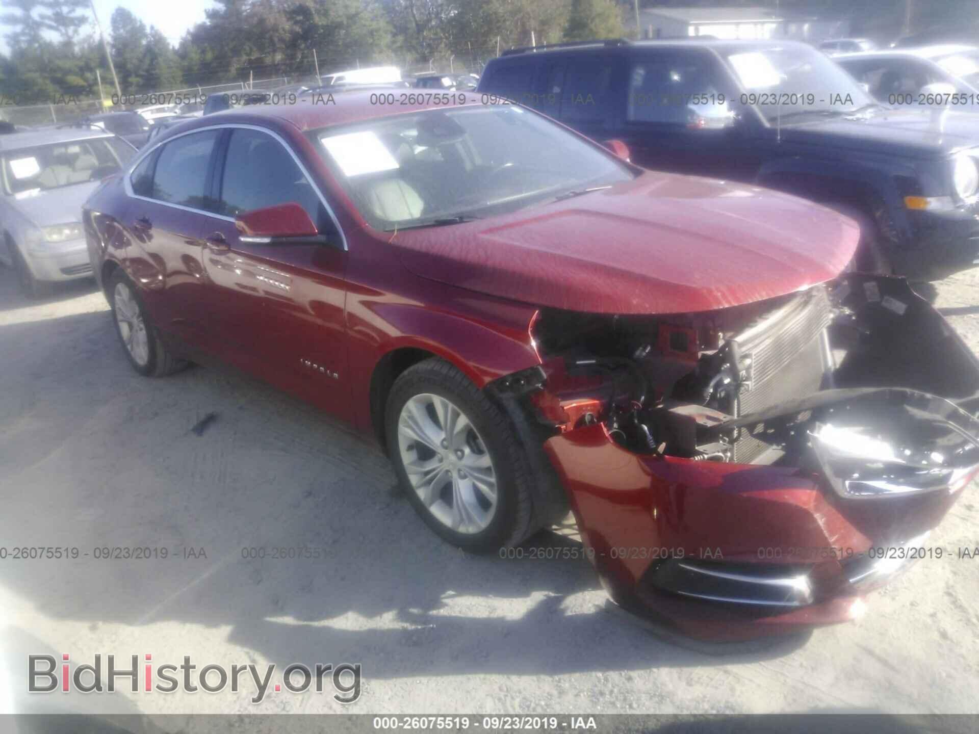 Фотография 2G1135SR9E9304096 - CHEVROLET IMPALA 2014