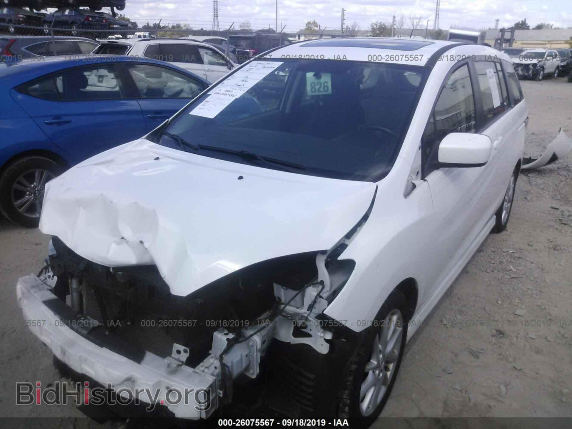 2012 MAZDA 5 - VIN: JM1CW2CL5C0123861 - Фото 2