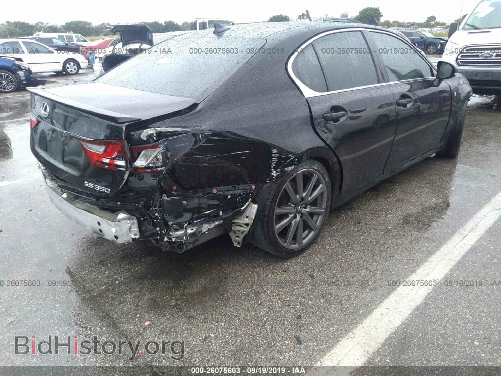 2013 LEXUS GS - VIN: JTHBE1BL7D5010619 - Фото 4