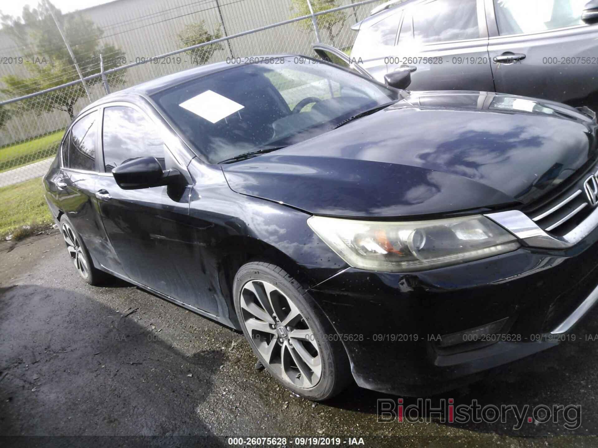 Photo 1HGCR2F59EA038752 - HONDA ACCORD 2014