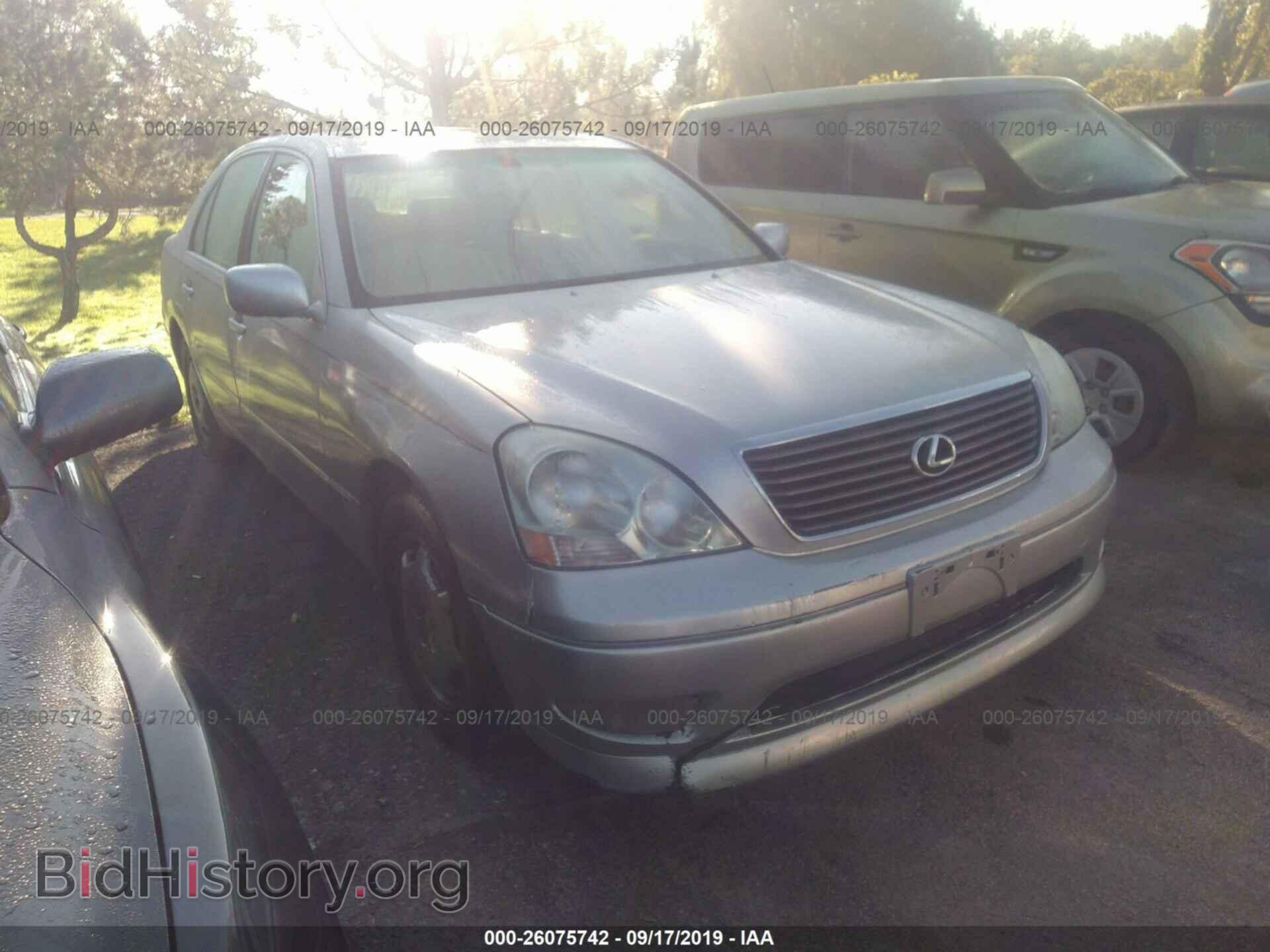 Photo JTHBN30F520052175 - LEXUS LS 2002