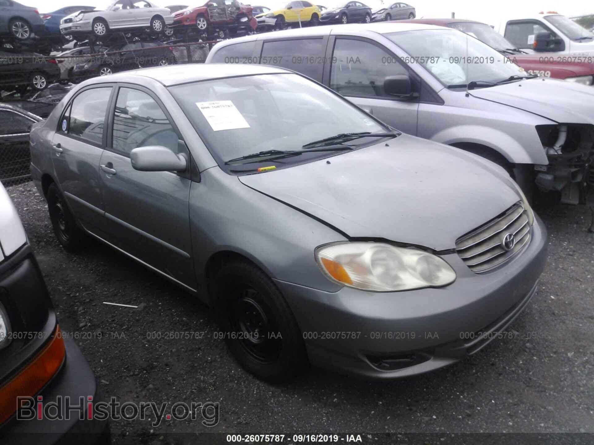 Photo 2T1BR38E13C125521 - TOYOTA COROLLA 2003