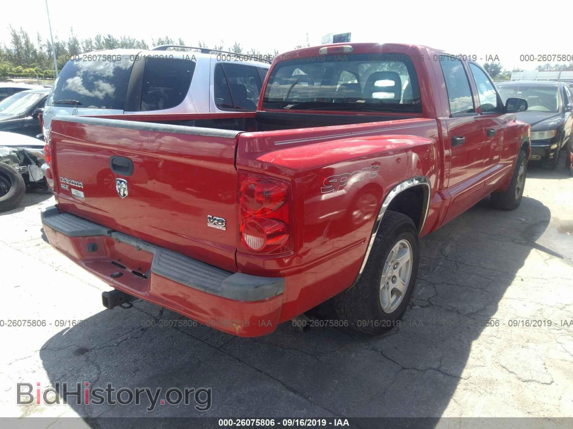 2006 DODGE DAKOTA - VIN: 1D7HE48N46S653770 - Фото 4