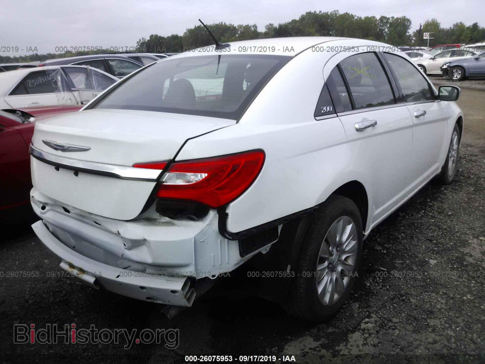 2012 CHRYSLER 200 - VIN: 1C3CCBAB2CN138909 - Photo 4