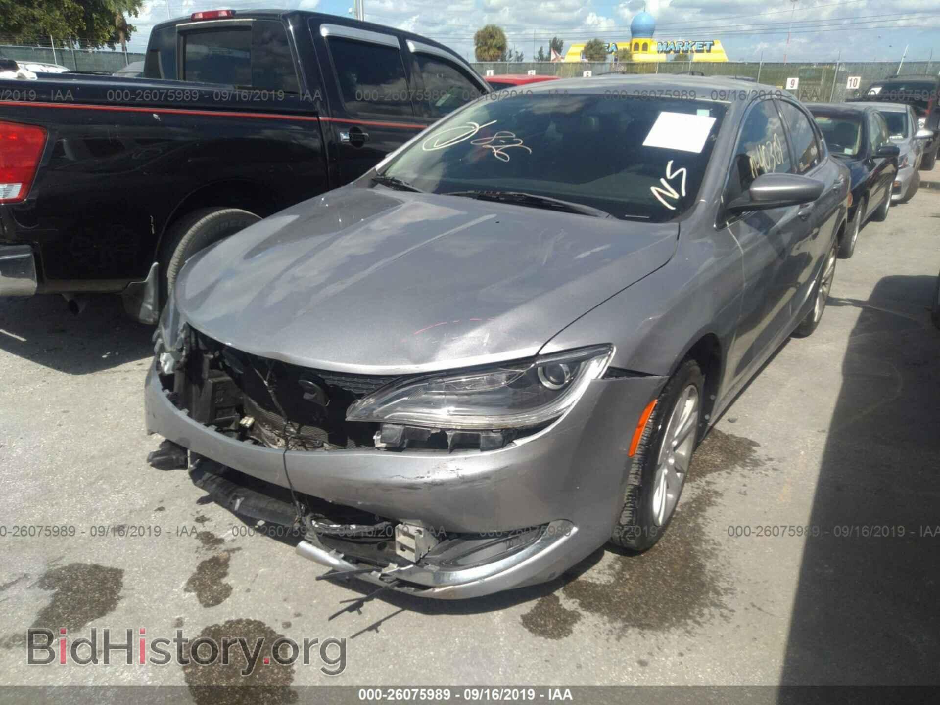 2017 CHRYSLER 200 - VIN: 1C3CCLAB0HN504833 - Фото 2