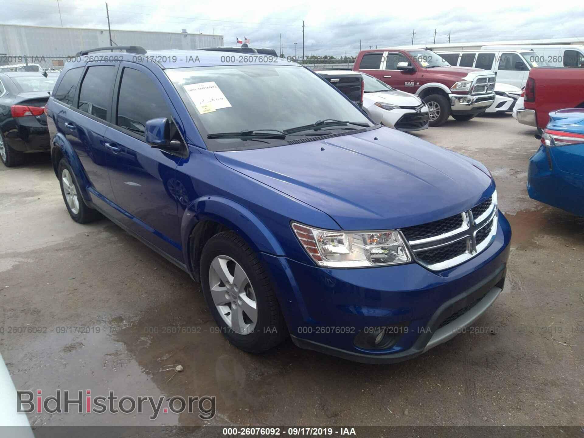 Фотография 3C4PDCBB6CT356284 - DODGE JOURNEY 2012