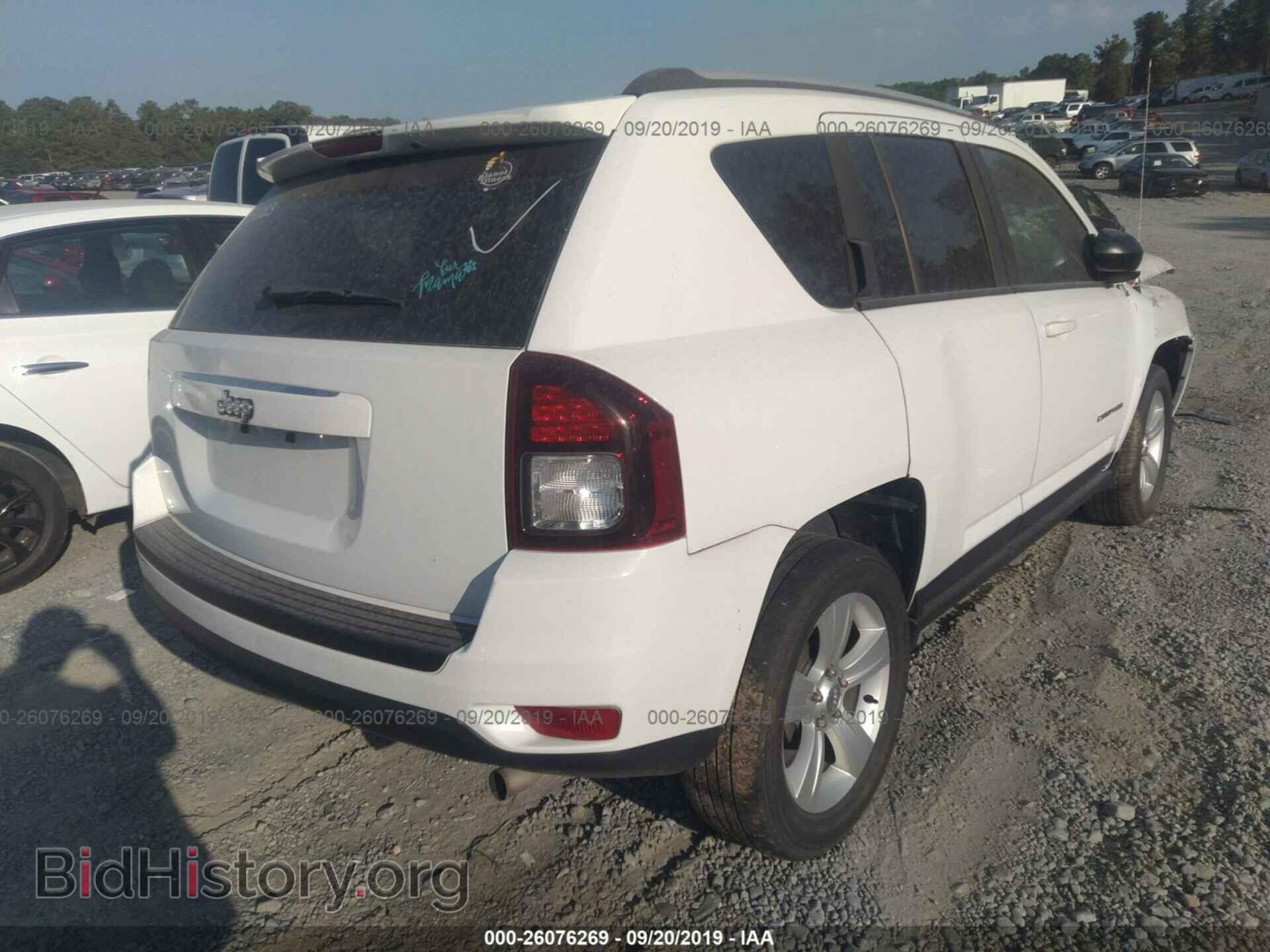 2015 JEEP COMPASS - VIN: 1C4NJCBB1FD281407 - Фото 4