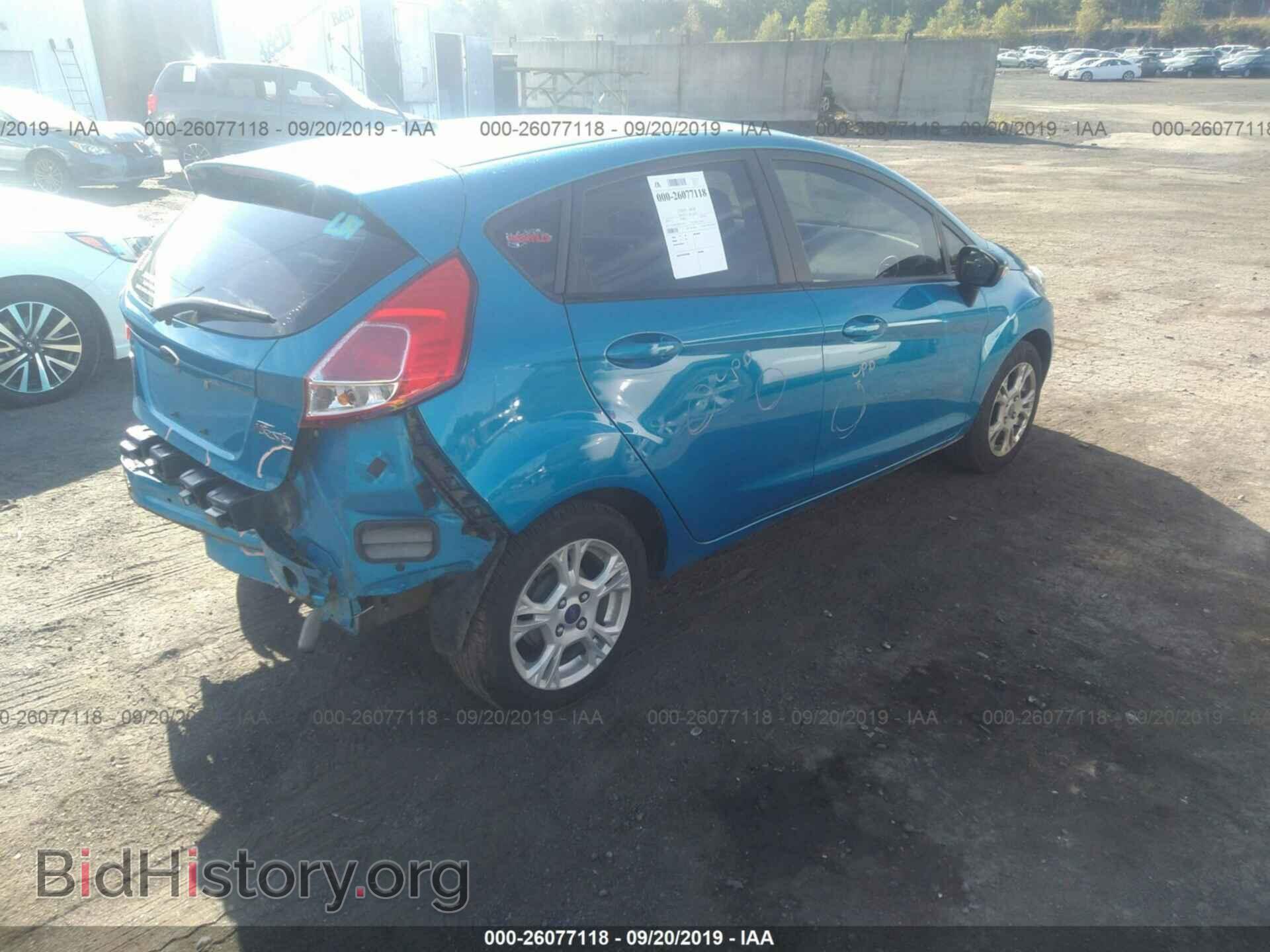 2014 FORD FIESTA - VIN: 3FADP4EJ8EM125618 - Фото 4