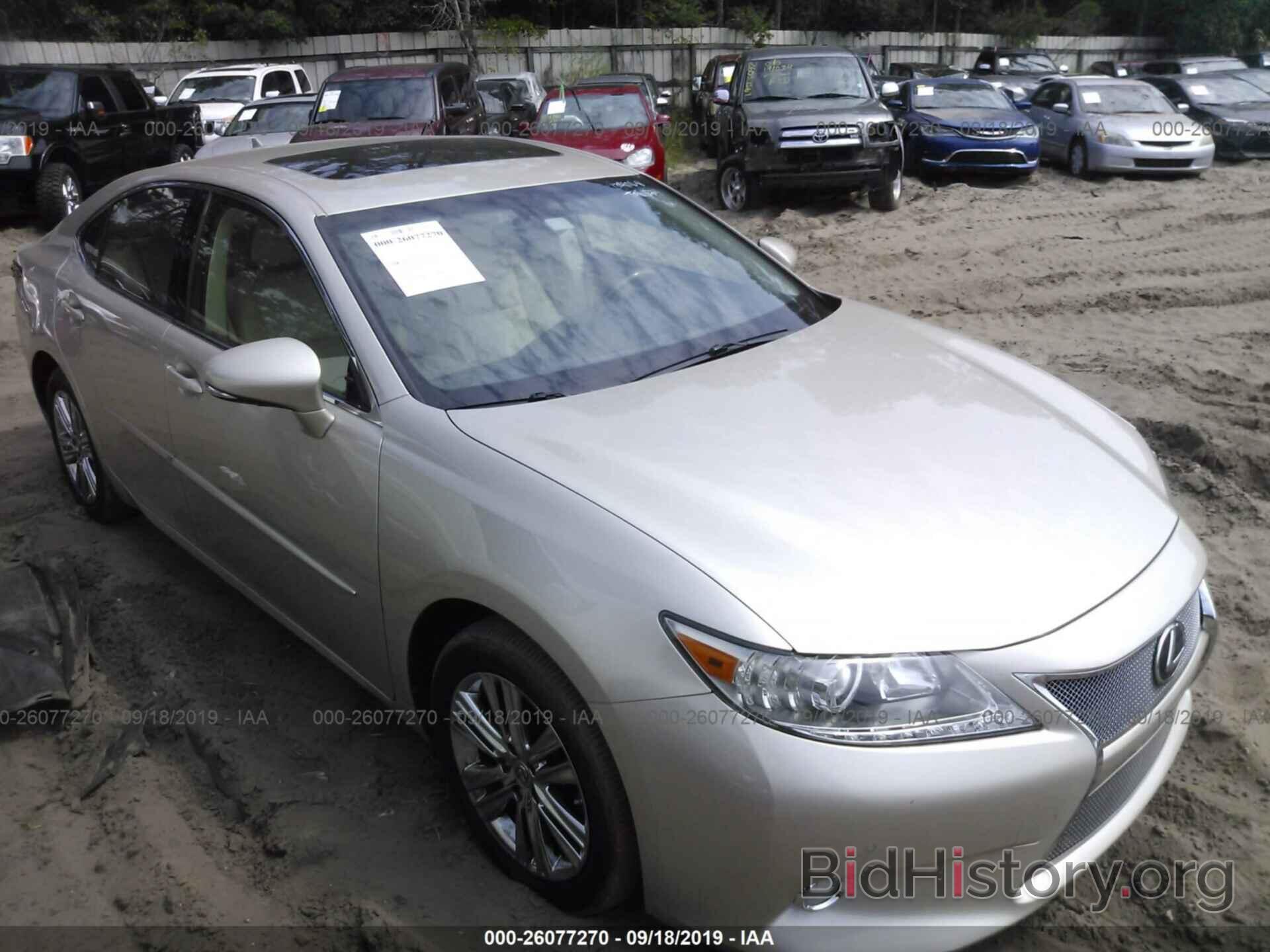 Photo JTHBK1GG0D2053933 - LEXUS ES 2013