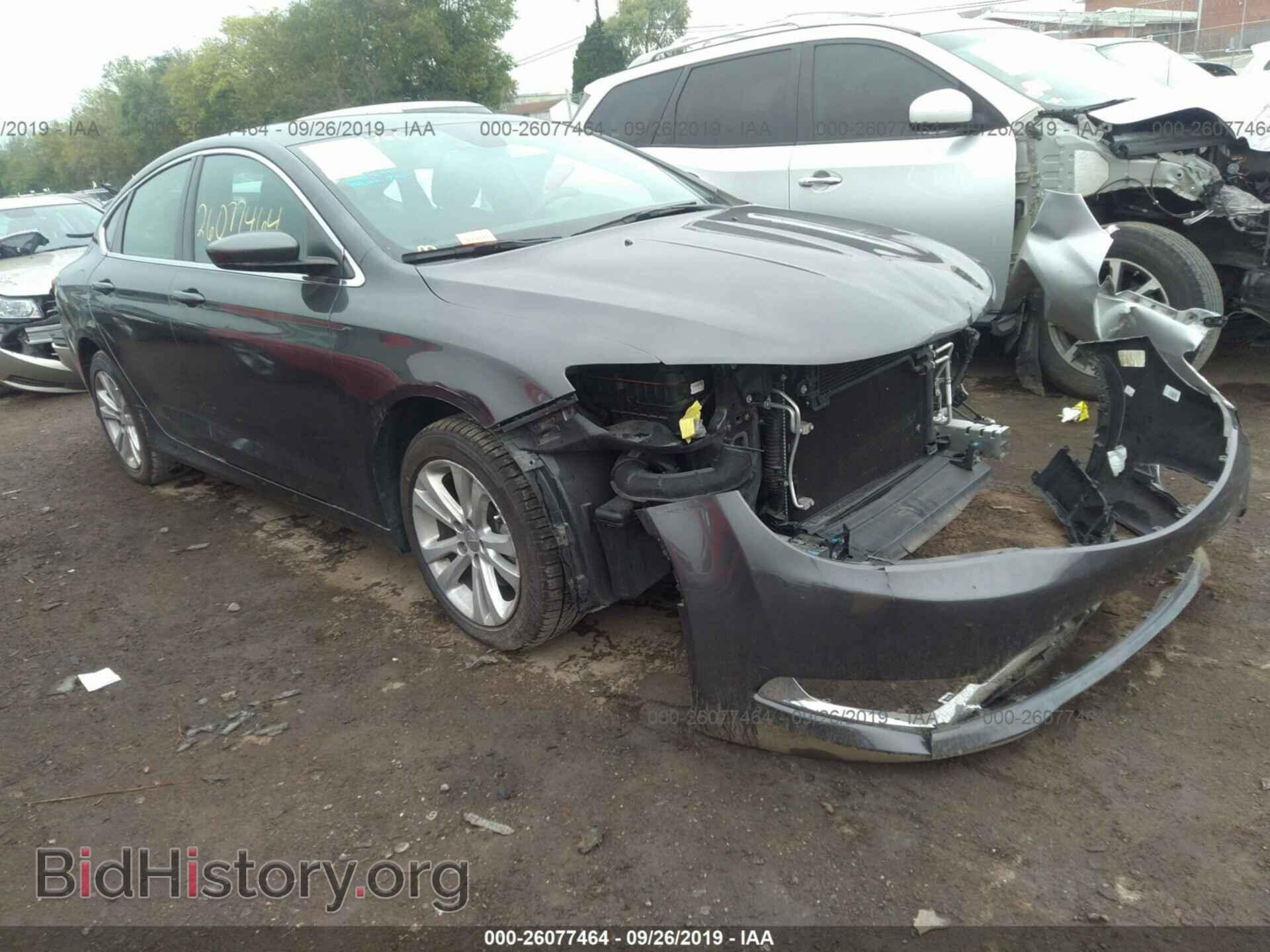 Фотография 1C3CCCAB1GN175753 - CHRYSLER 200 2016