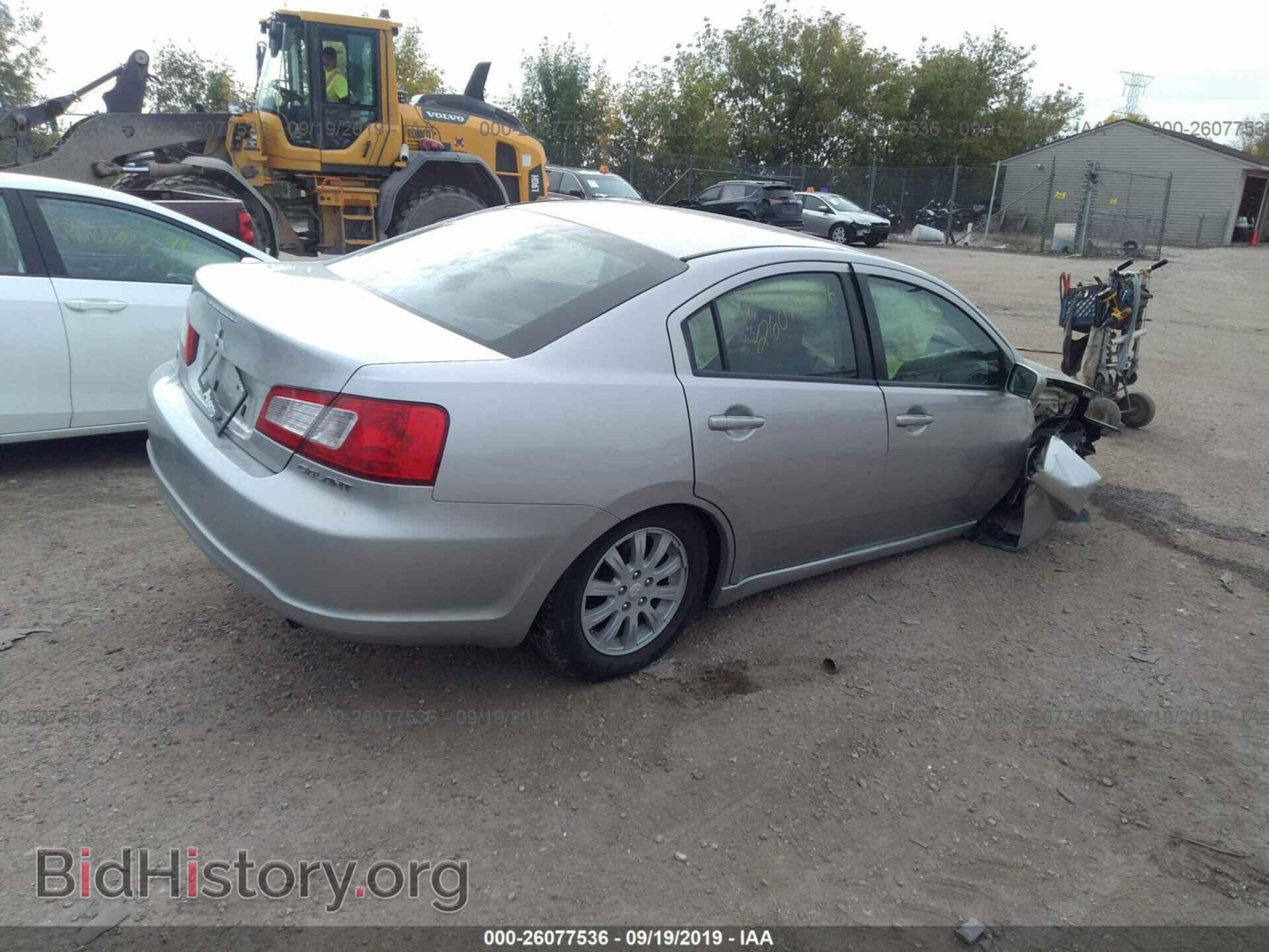 2012 MITSUBISHI GALANT - VIN: 4A32B2FF5CE013180 - Фото 4