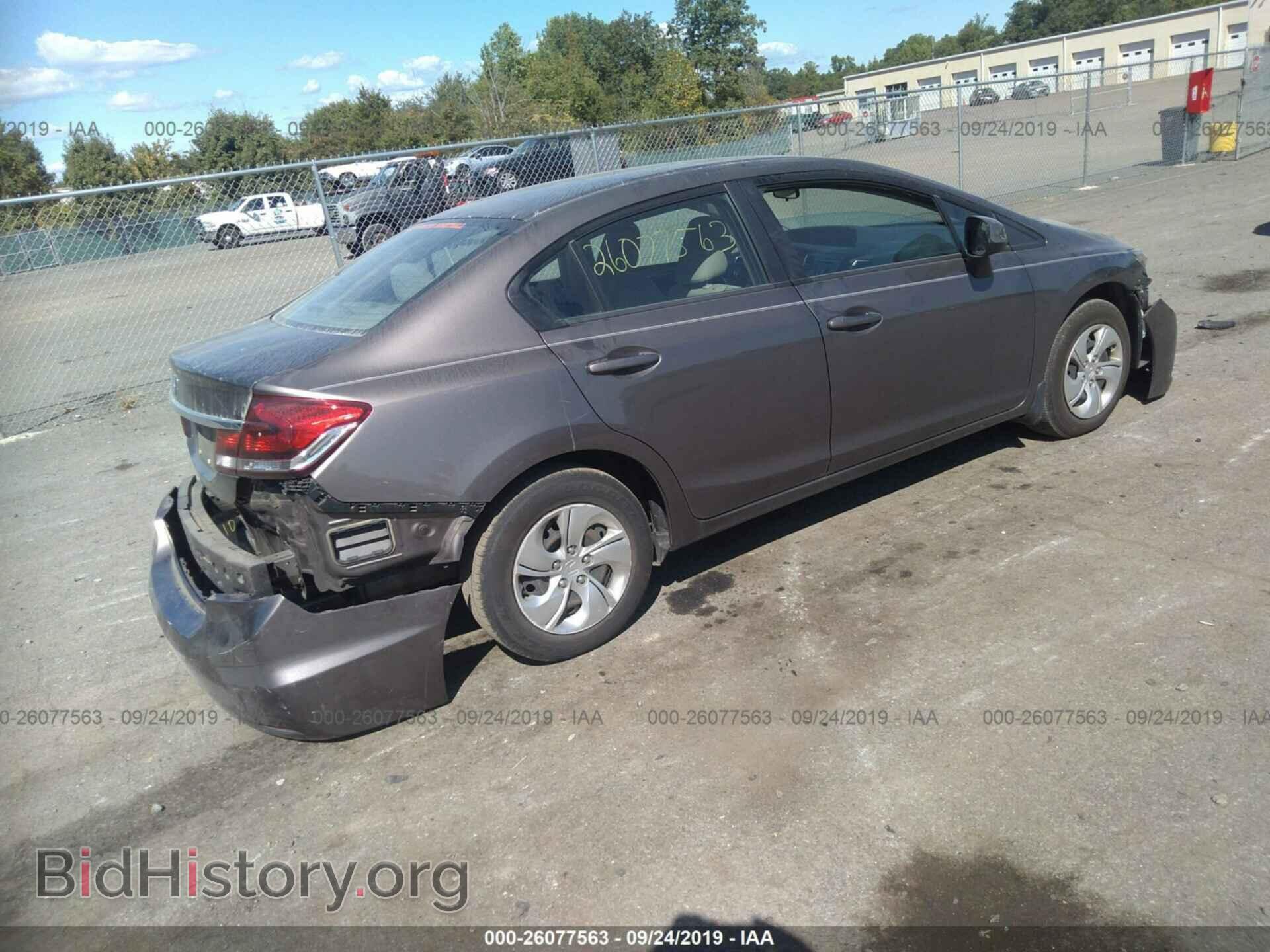 2013 HONDA CIVIC - VIN: 2HGFB2F50DH556122 - Photo 4