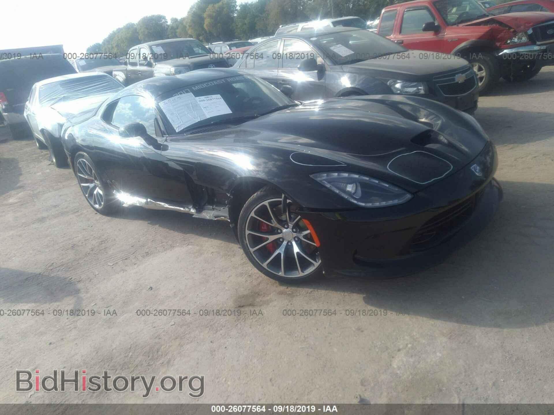Photo 1C3ADEBZ4EV100568 - DODGE VIPER 2014