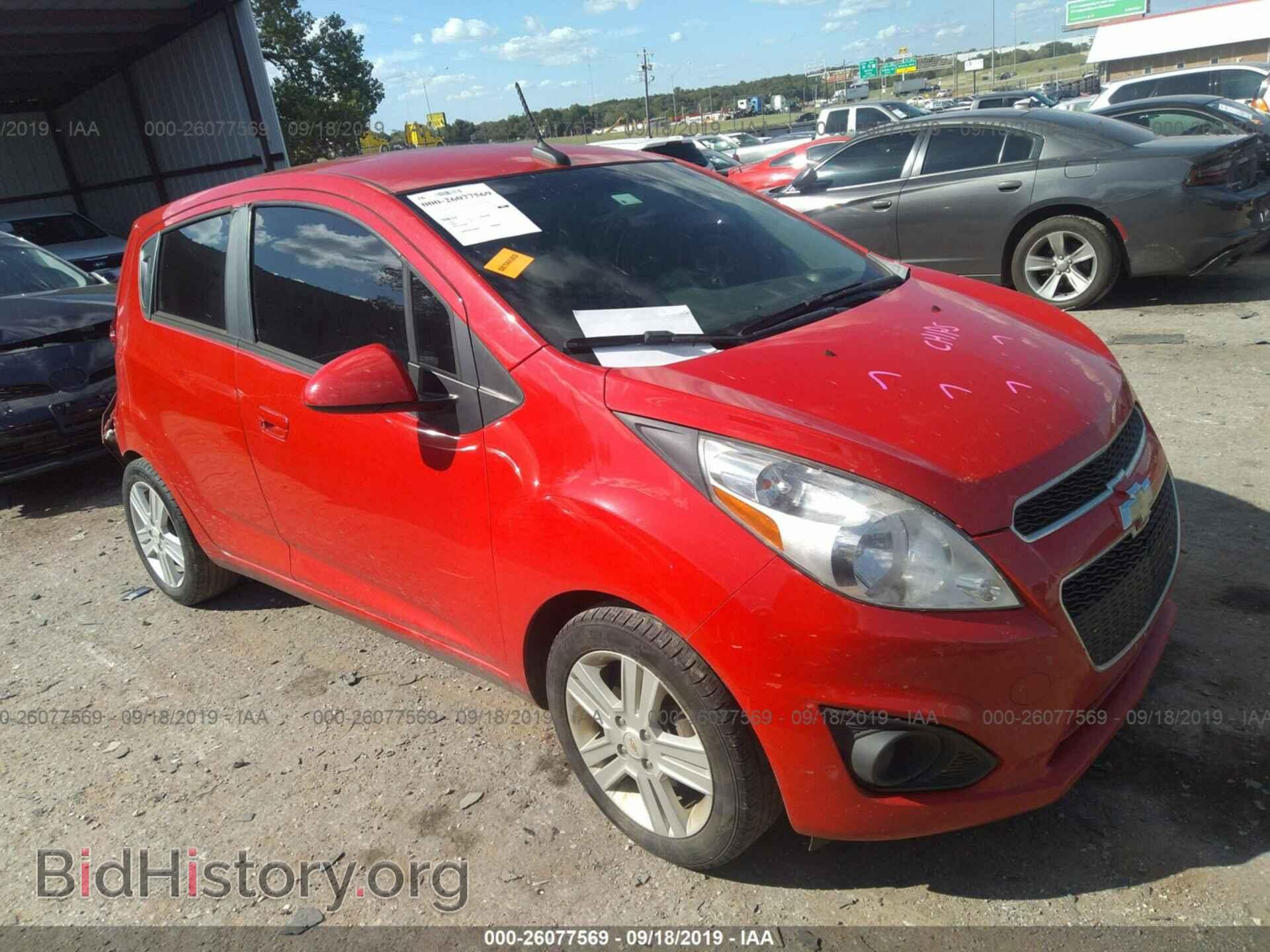 Фотография KL8CD6S95EC545416 - CHEVROLET SPARK 2014