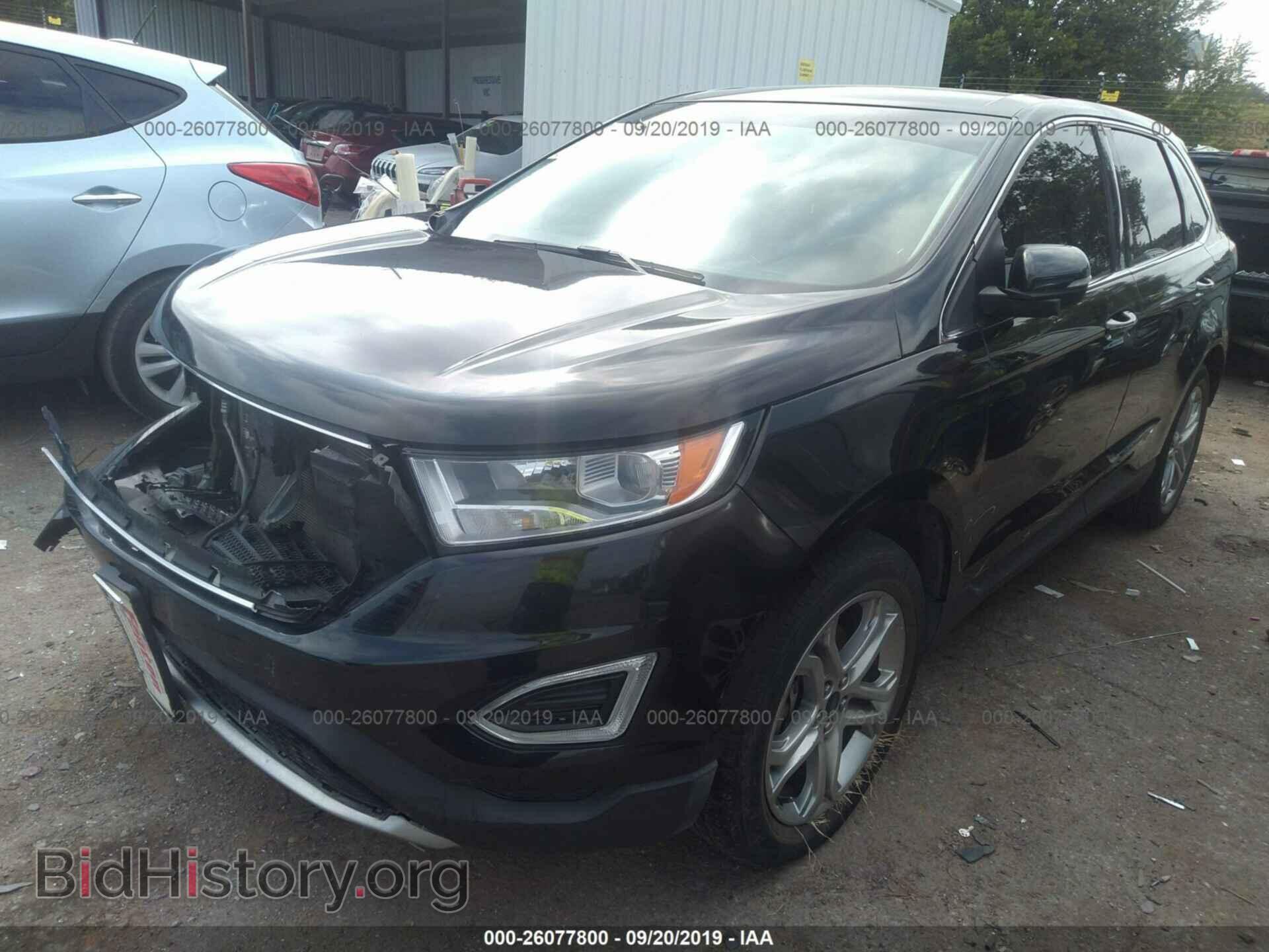 2015 FORD EDGE - VIN: 2FMTK3K99FBB42774 - Фото 2