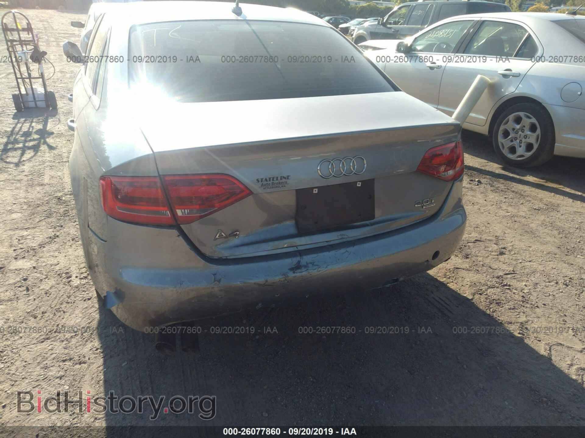 2010 AUDI A4 - VIN: WAUBFAFL3AN009162 - Фото 6