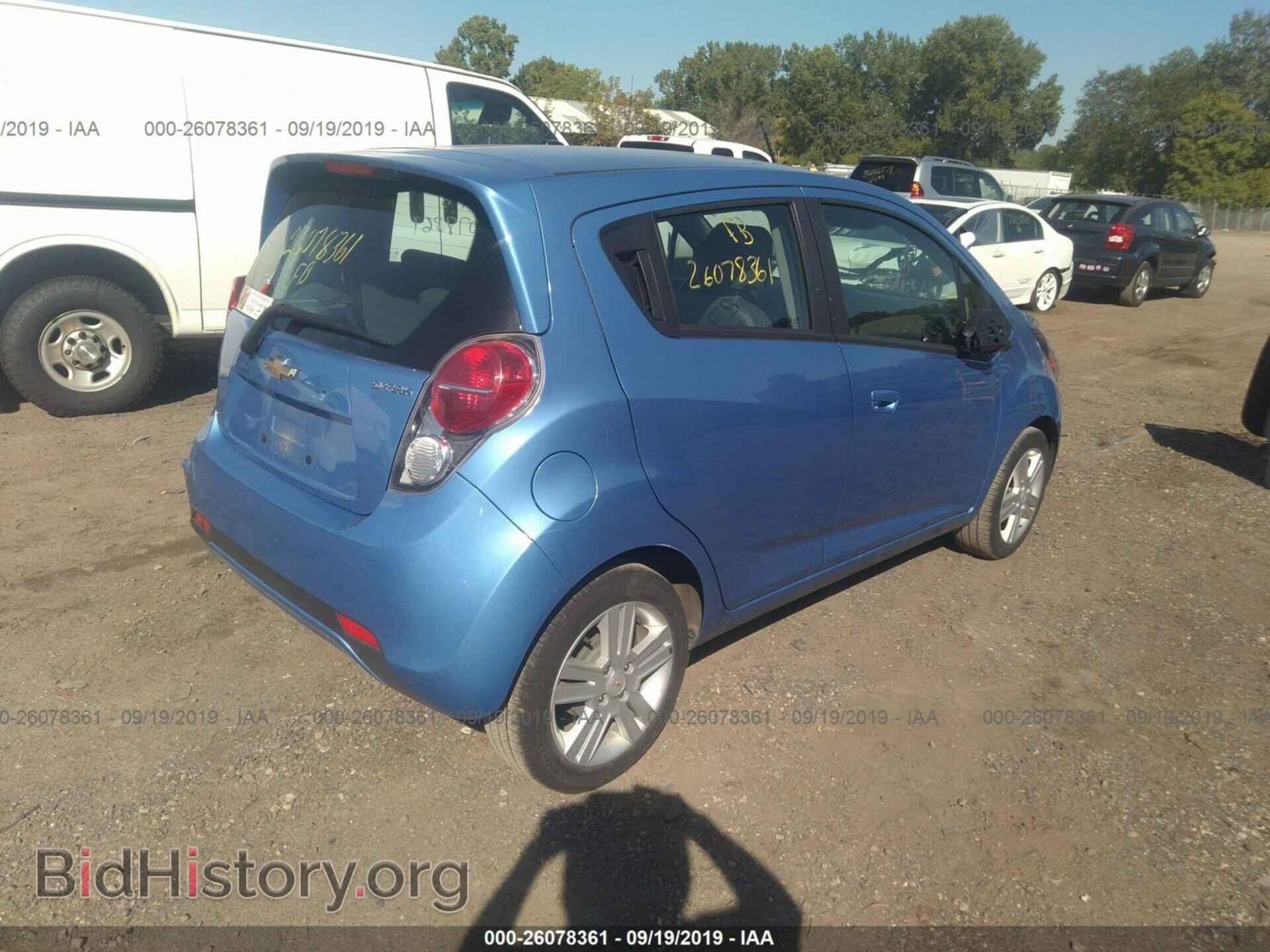 2013 CHEVROLET SPARK - VIN: KL8CA6S94DC529408 - Фото 4