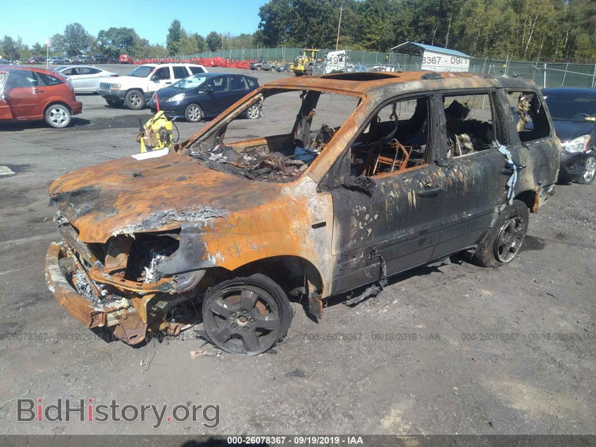 2006 HONDA PILOT - VIN: 2HKYF18686H558027 - Фото 2