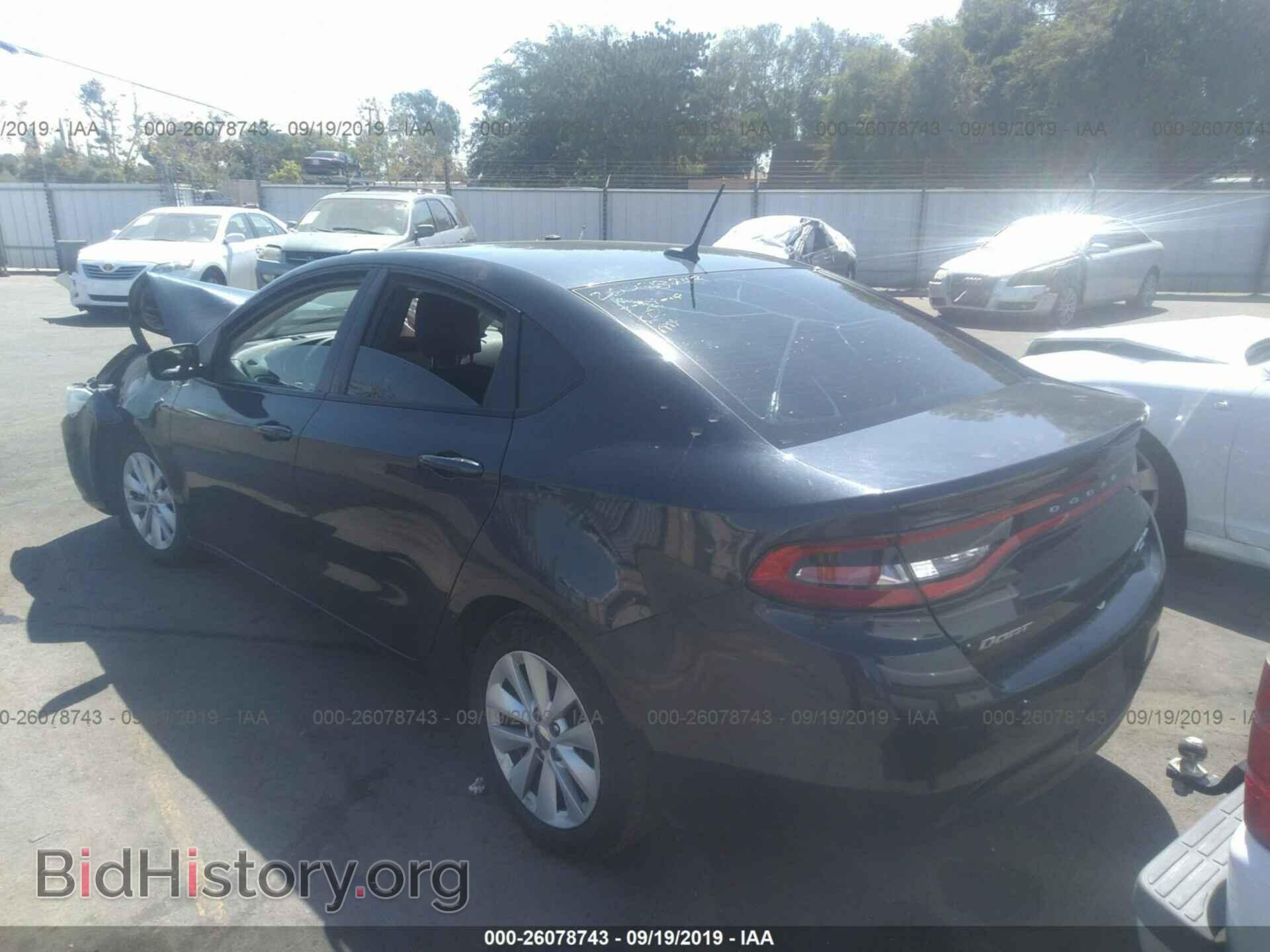 2014 DODGE DART - VIN: 1C3CDFDHXED680885 - Фото 3