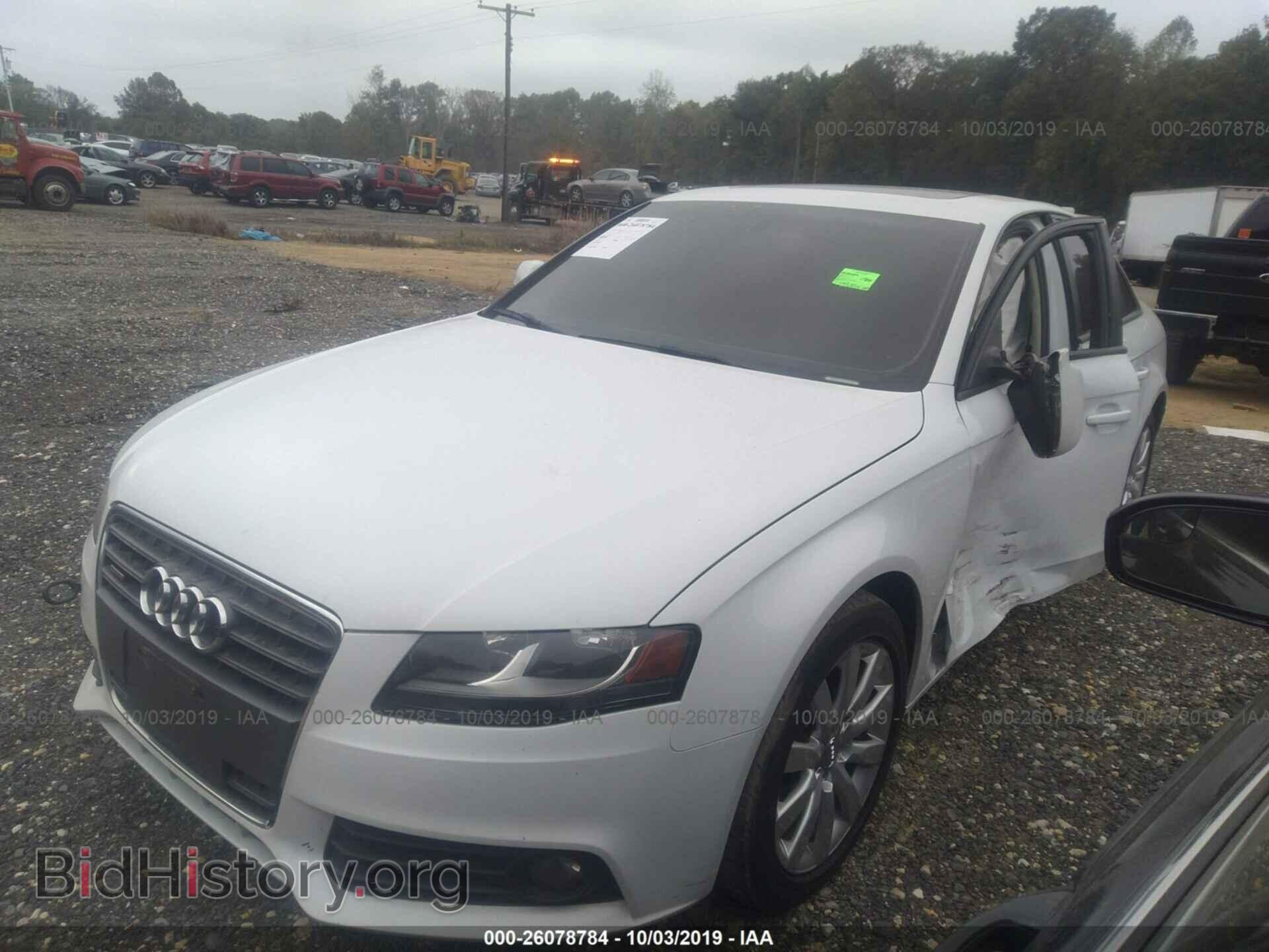 2012 AUDI A4 - VIN: WAUBFAFL3CA120398 - Photo 2