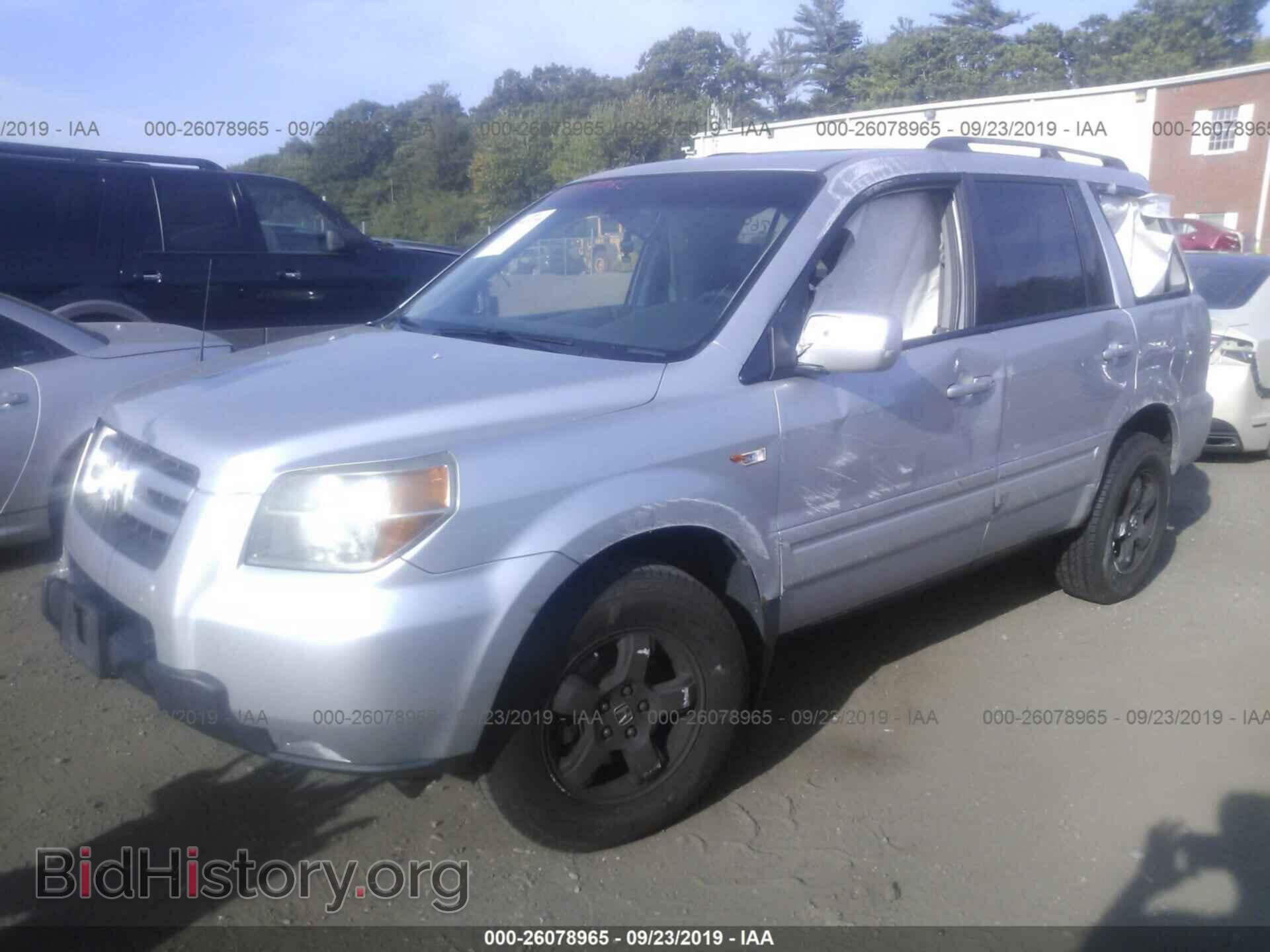 2006 HONDA PILOT - VIN: 2HKYF18596H541244 - Фото 2