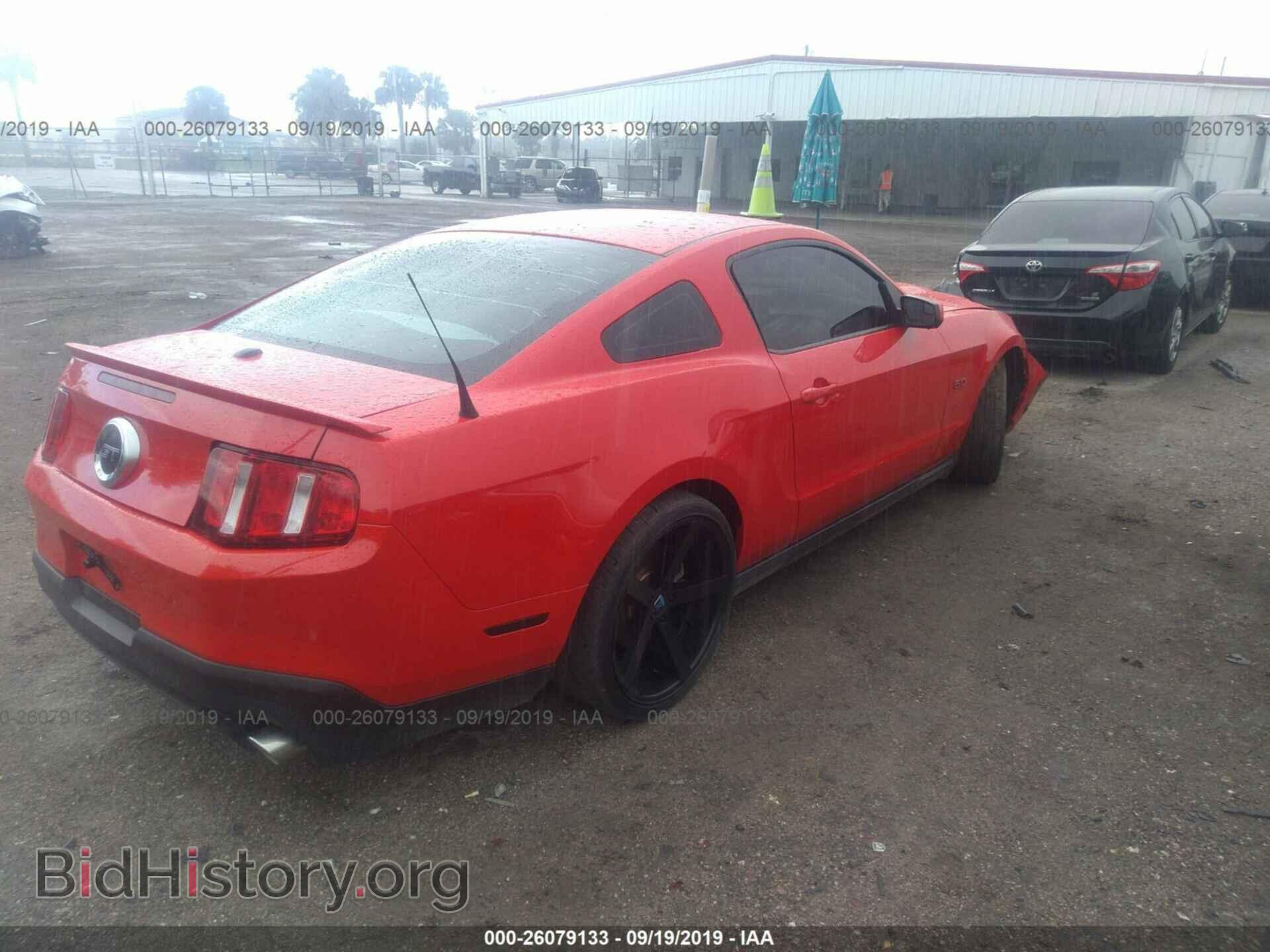 2012 FORD MUSTANG - VIN: 1ZVBP8CF0C5246733 - Фото 4