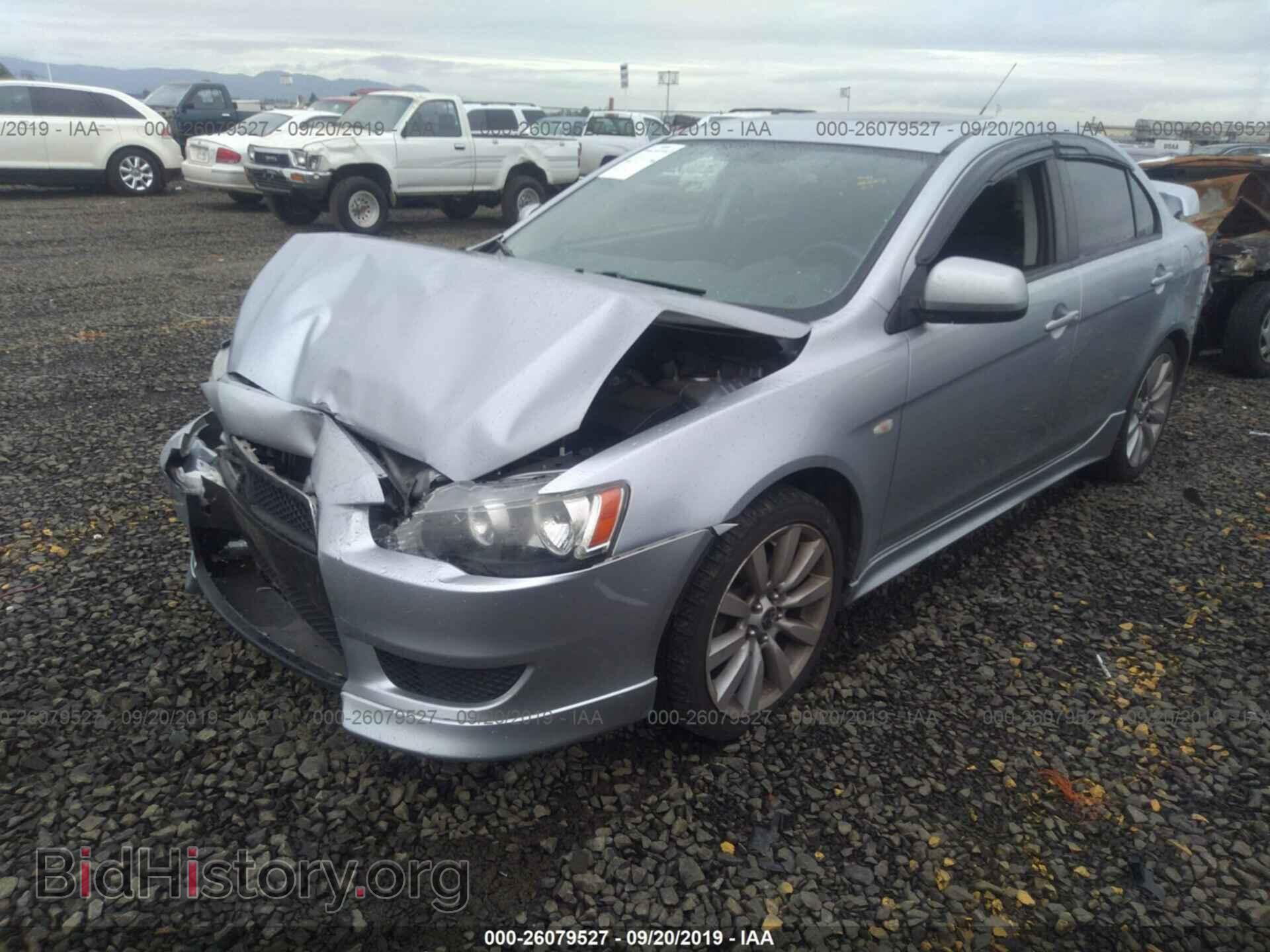 2008 MITSUBISHI LANCER - VIN: JA3AU86U68U024551 - Фото 2