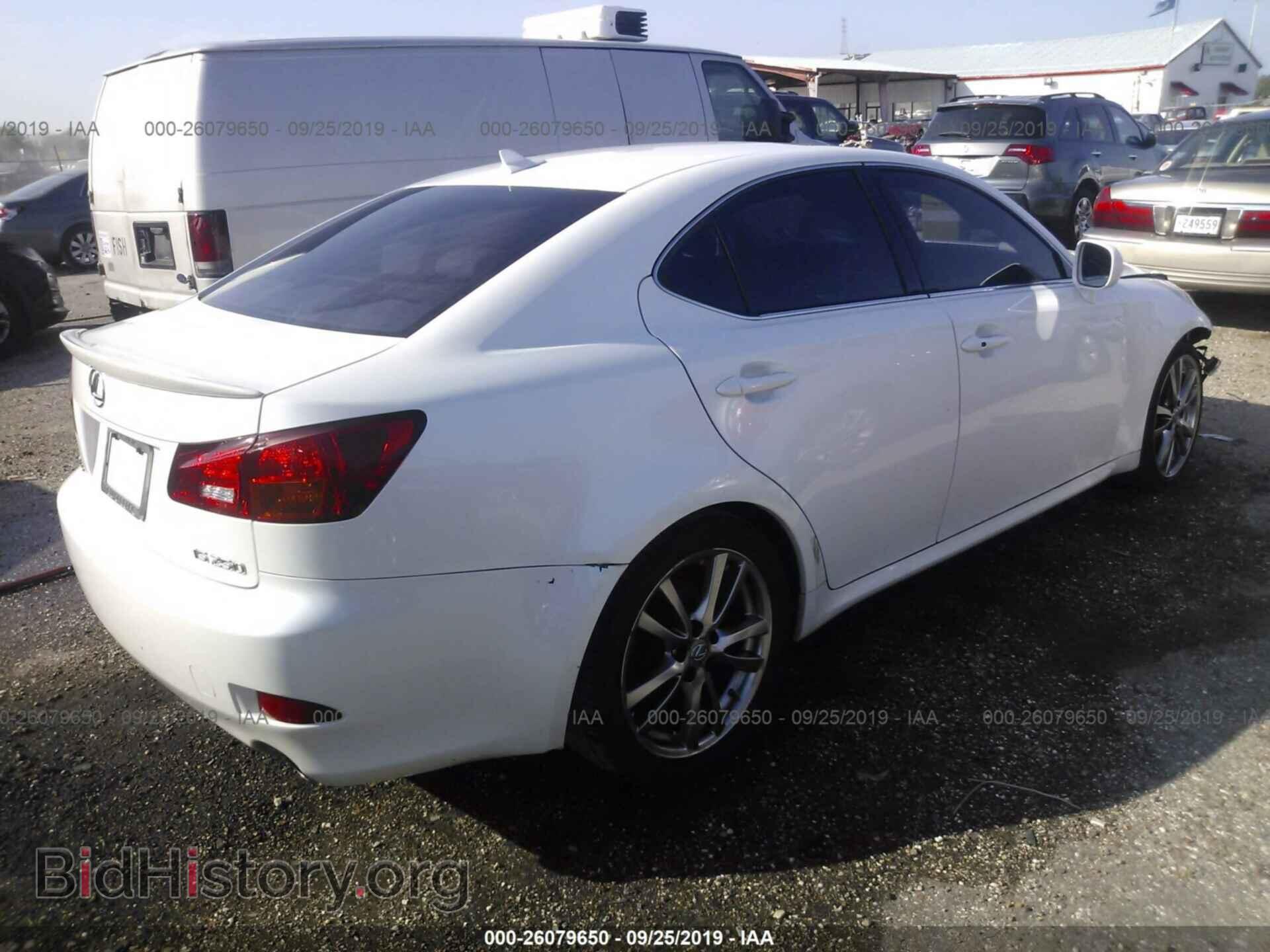 2008 LEXUS IS - VIN: JTHBK262585072784 - Фото 4