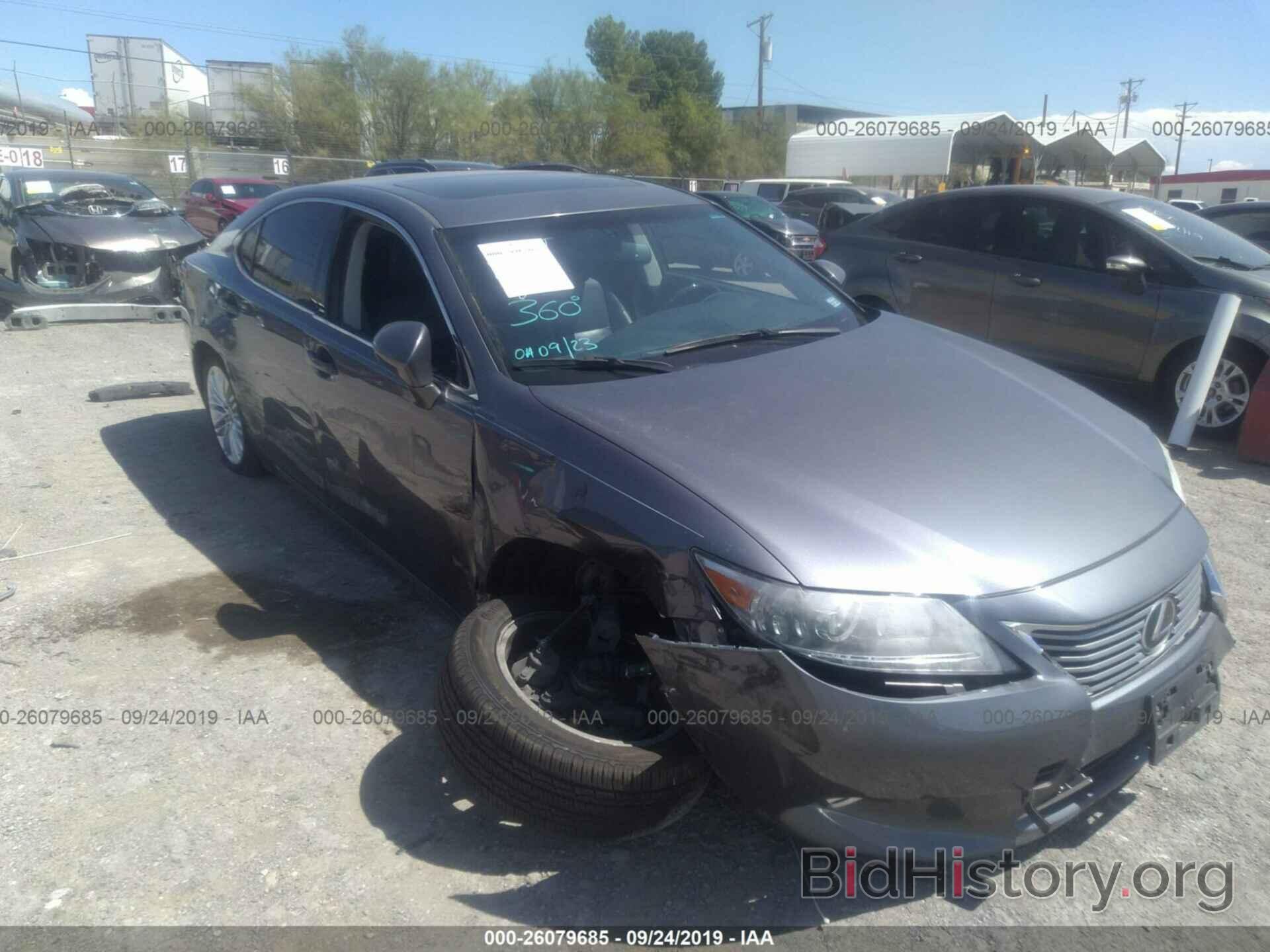 Photo JTHBK1GG9D2028027 - LEXUS ES 2013