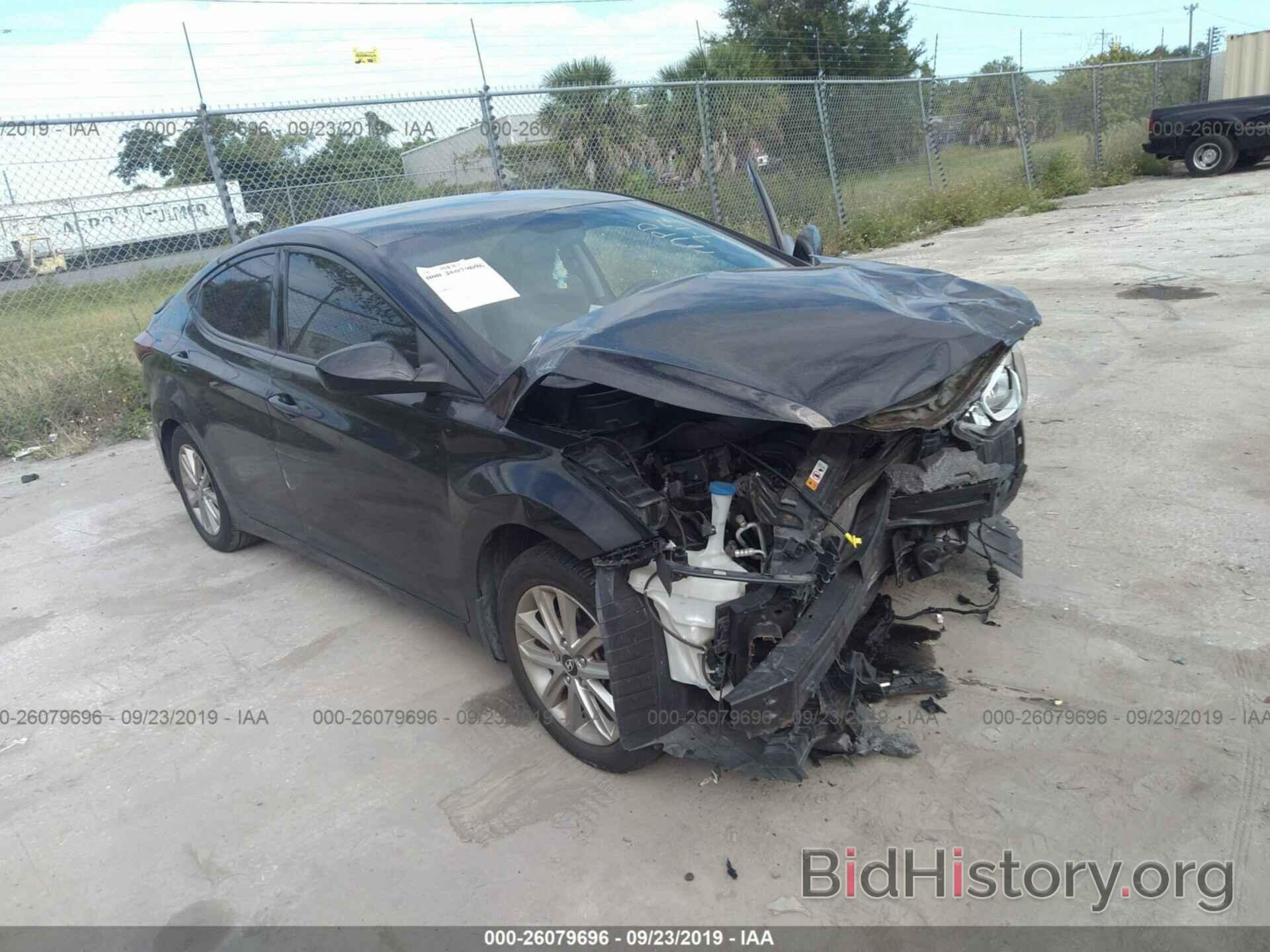 Photo KMHDH4AE5EU142609 - HYUNDAI ELANTRA 2014