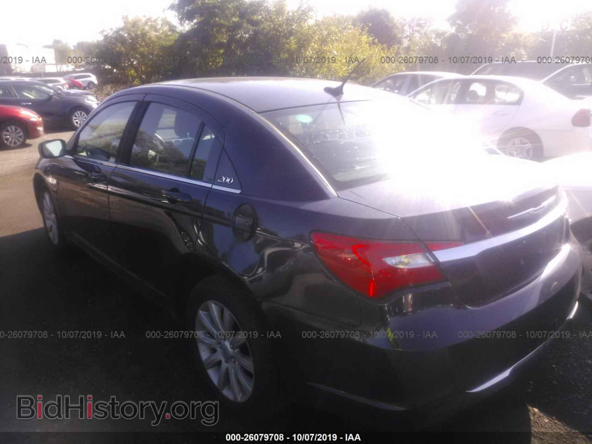 2012 CHRYSLER 200 - VIN: 1C3CCBBB5CN188640 - Фото 3