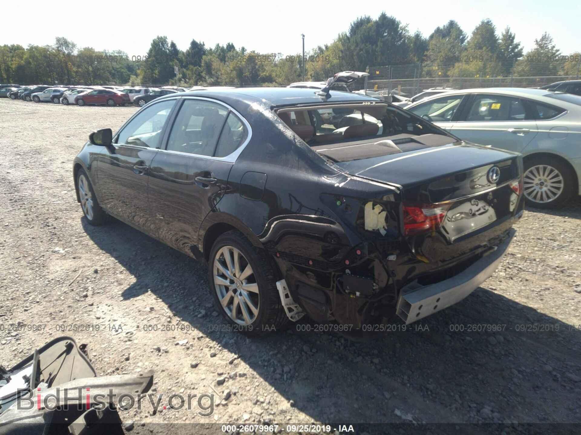 2013 LEXUS GS - VIN: JTHCE1BL8D5019690 - Photo 3