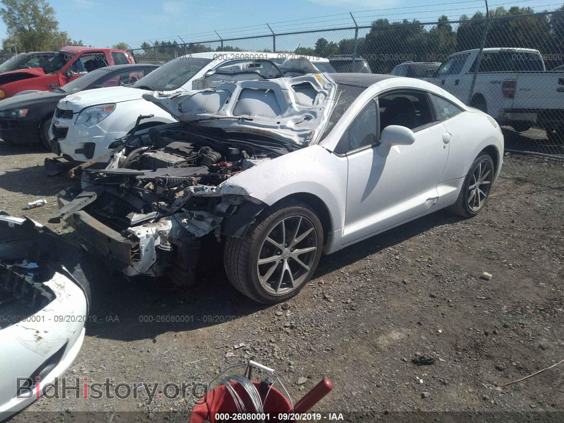 2011 MITSUBISHI ECLIPSE - VIN: 4A31K5DF9BE004304 - Фото 2