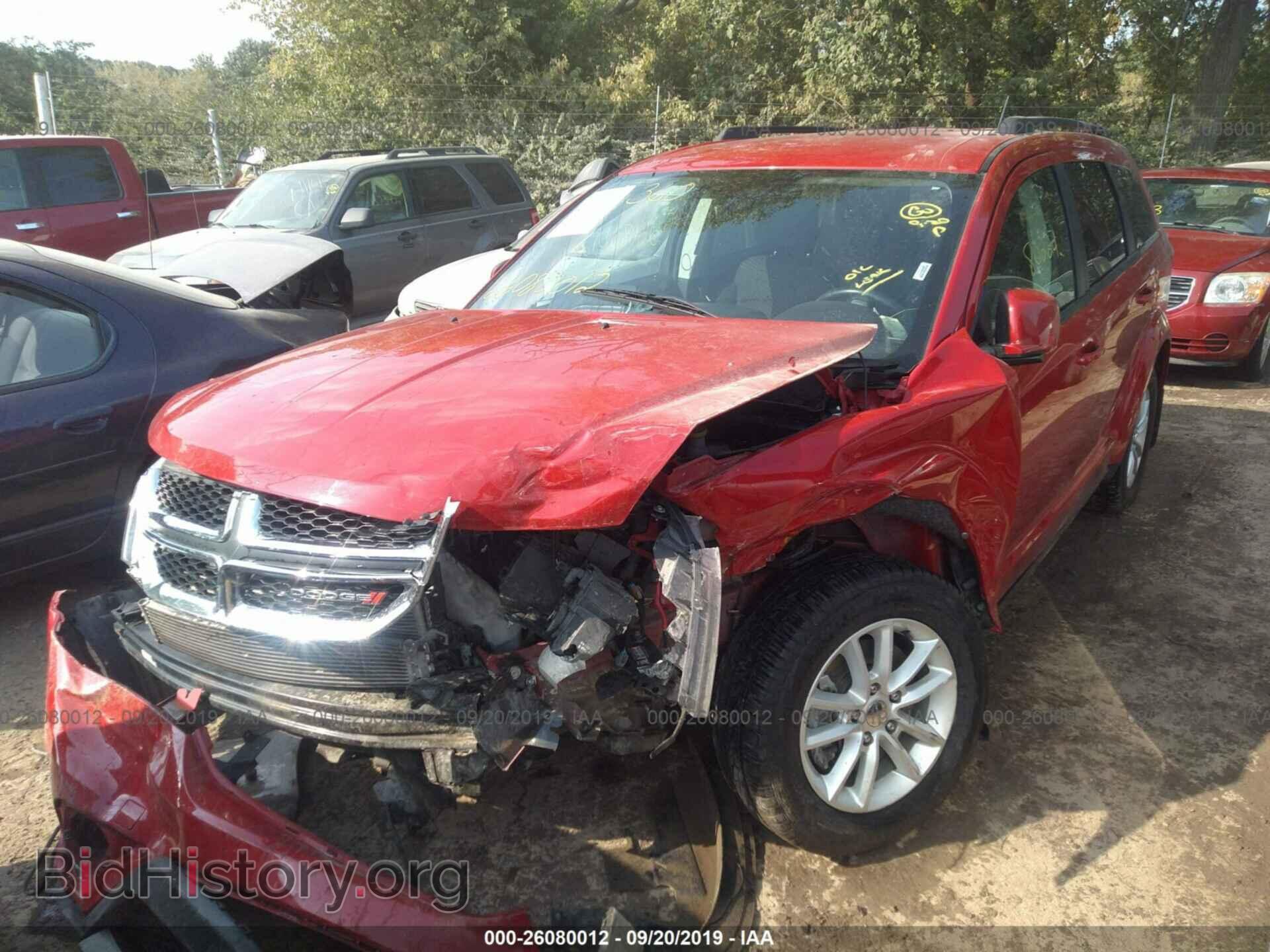 2017 DODGE JOURNEY - VIN: 3C4PDCBB0HT602009 - Фото 2