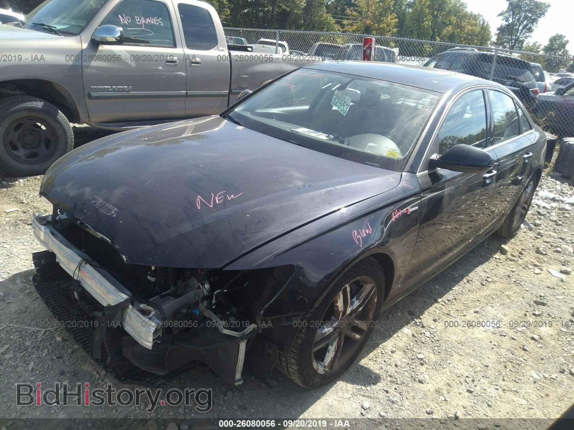 2012 AUDI A6 - VIN: WAUBGAFC3CN005256 - Photo 2