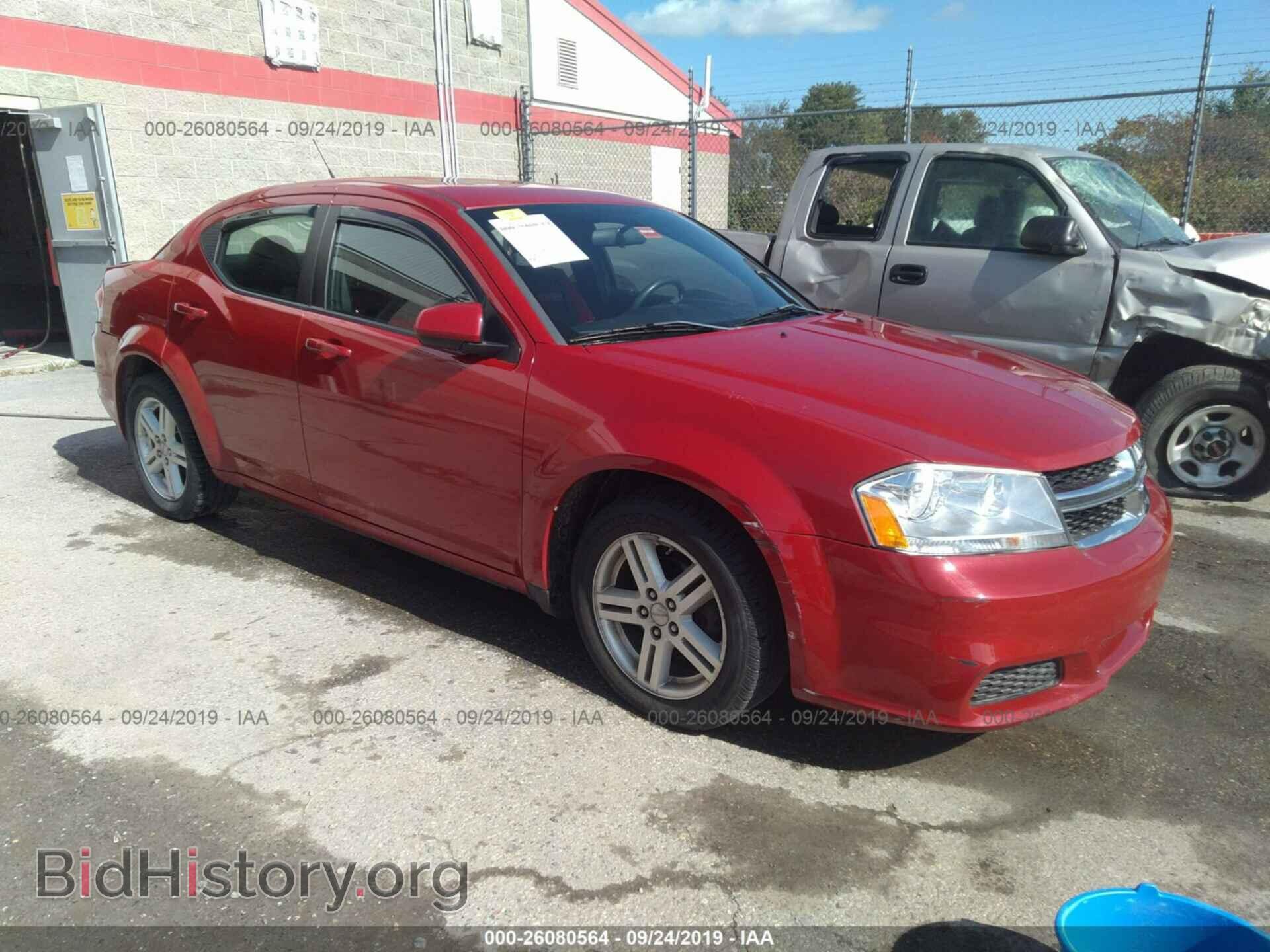 Фотография 1B3BD1FB6BN509397 - DODGE AVENGER 2011
