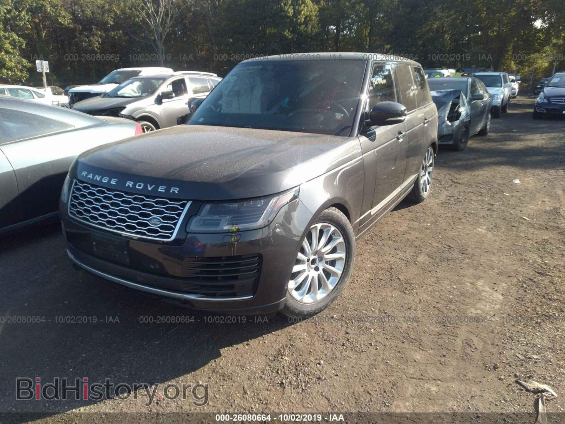 2019 LAND ROVER RANGE ROVER - VIN: SALGS2SV8KA516979 - Фото 2