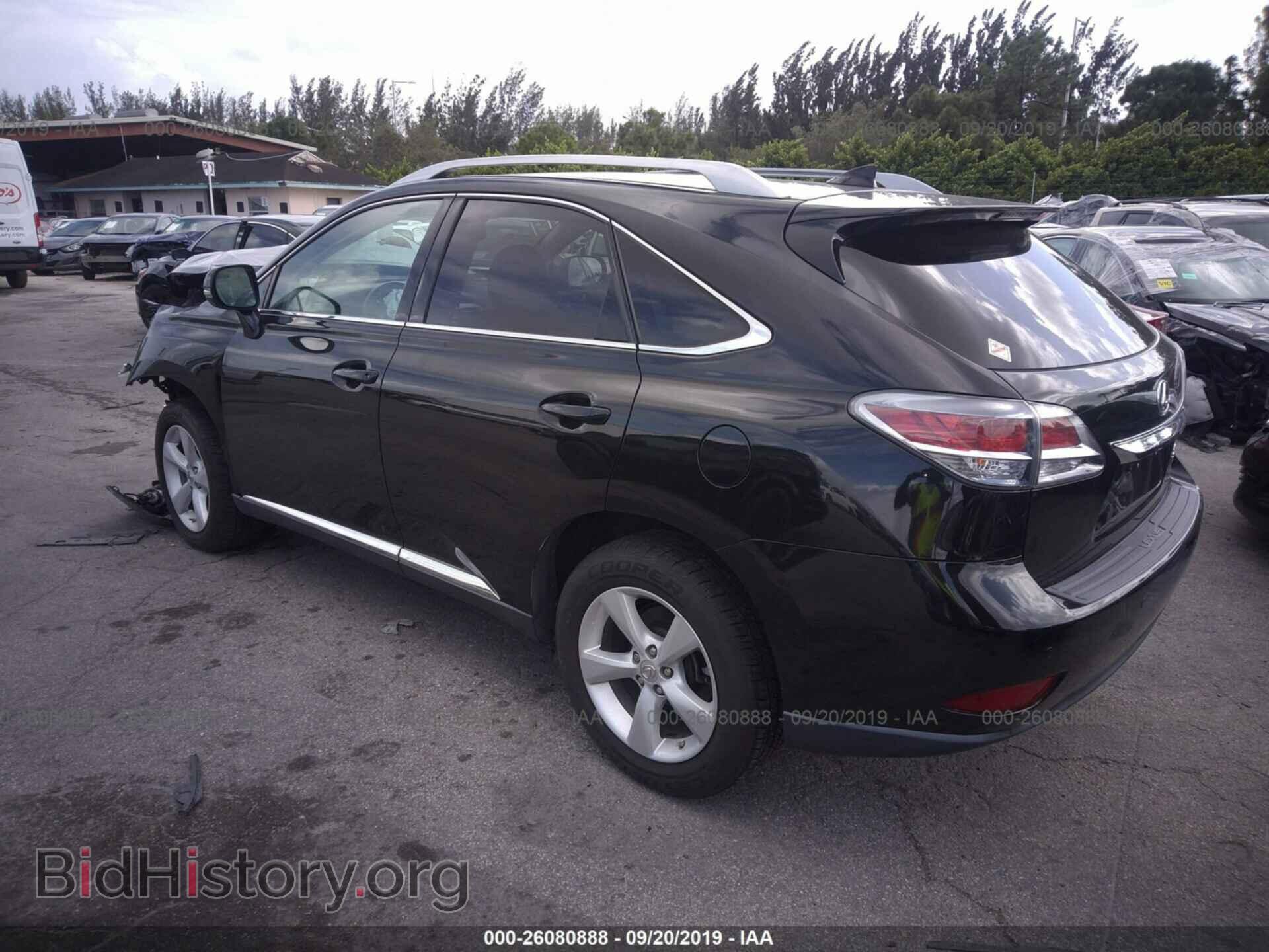 2014 LEXUS RX - VIN: 2T2BK1BA3EC240974 - Фото 3