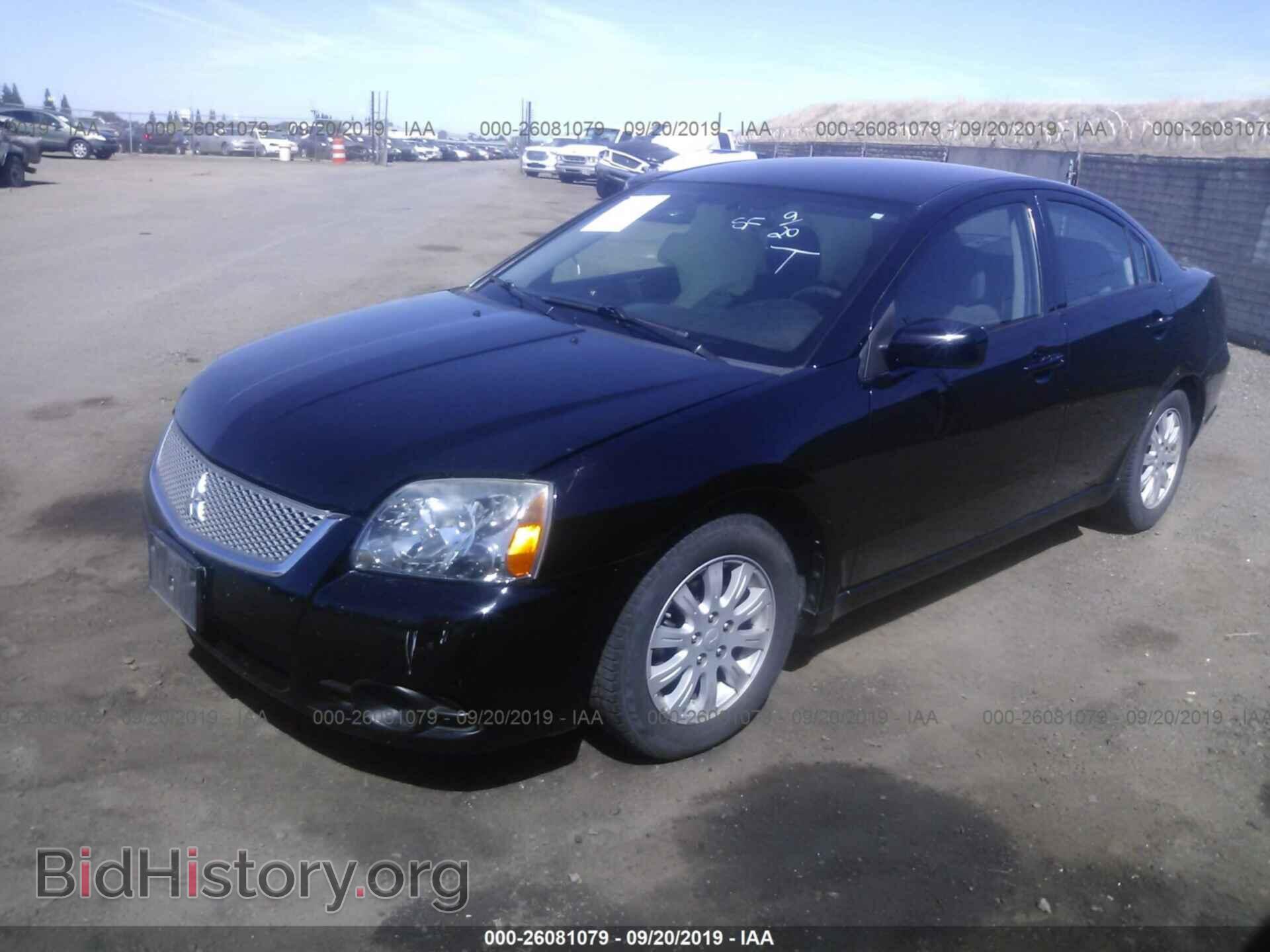 2012 MITSUBISHI GALANT - VIN: 4A32B2FF7CE015111 - Фото 2