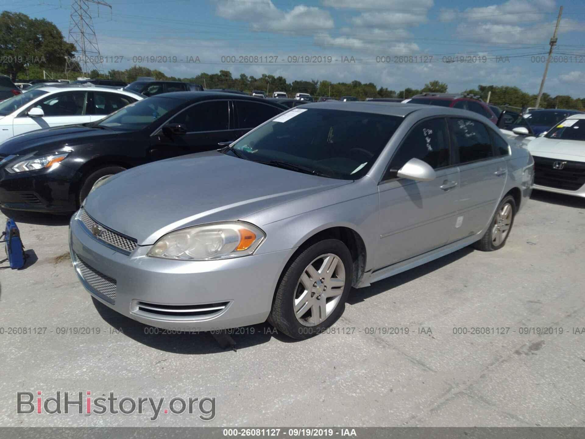 2013 CHEVROLET IMPALA - VIN: 2G1WG5E34D1188515 - Фото 2