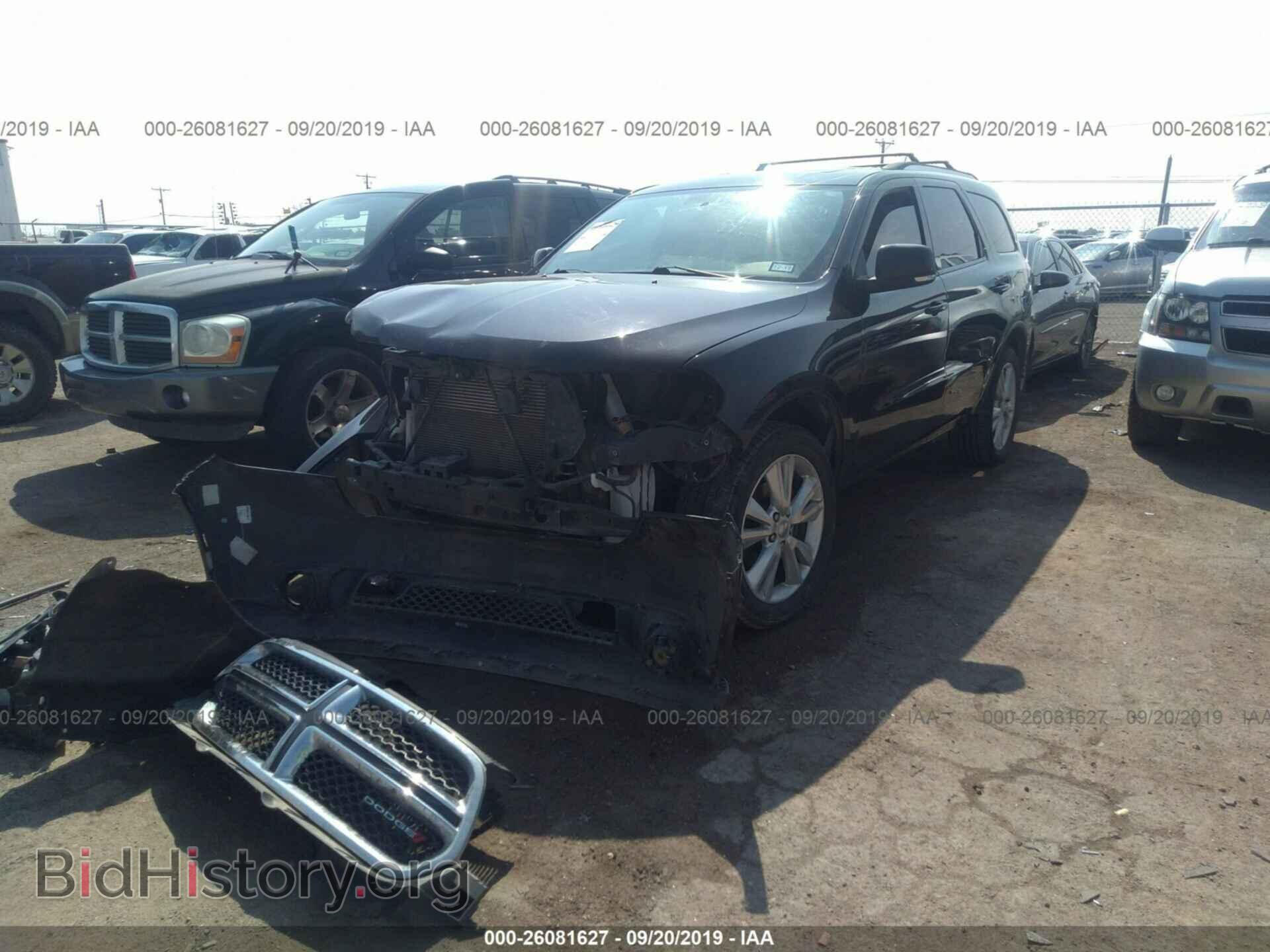2012 DODGE DURANGO - VIN: 1C4RDJDG1CC337501 - Photo 2