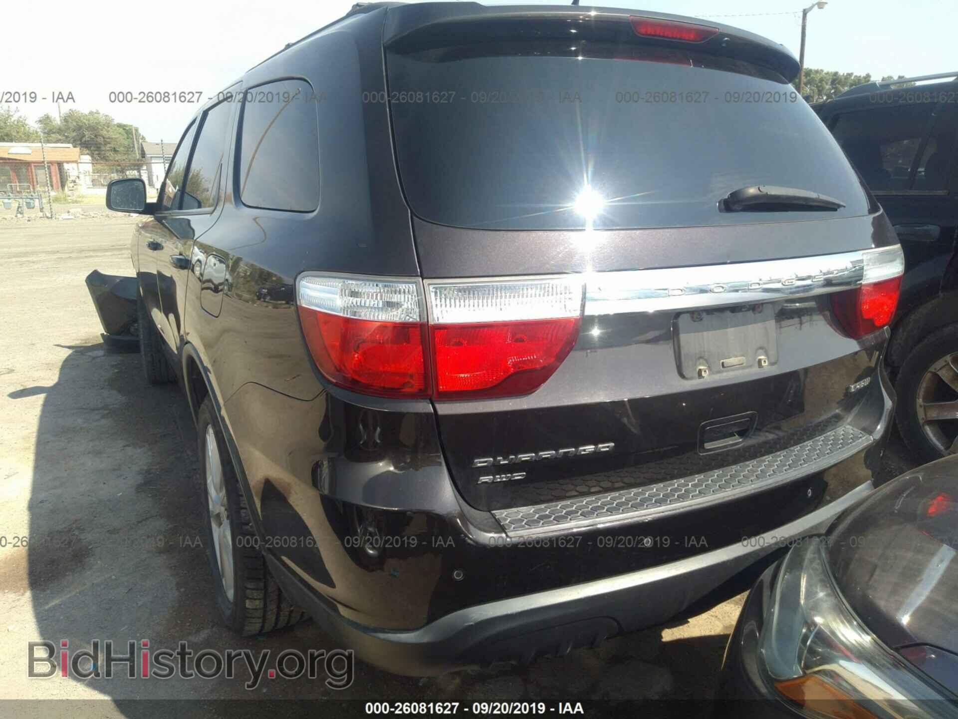2012 DODGE DURANGO - VIN: 1C4RDJDG1CC337501 - Photo 3