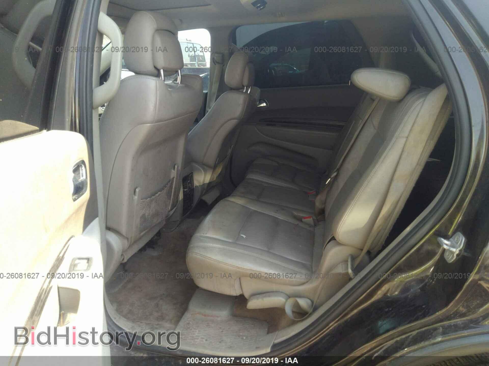 2012 DODGE DURANGO - VIN: 1C4RDJDG1CC337501 - Photo 8